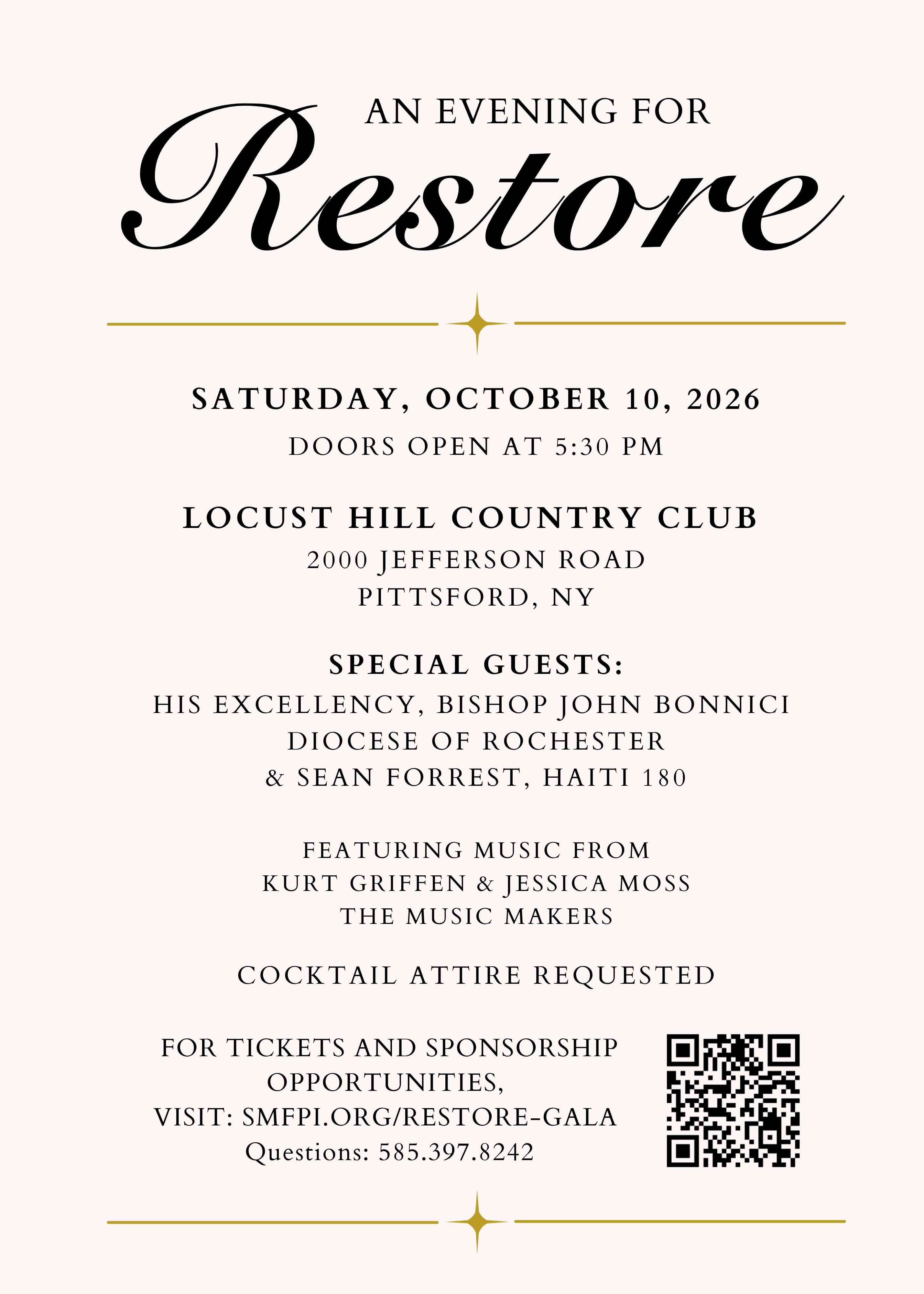 Campaign cover image for An Evening for Restore - 2026