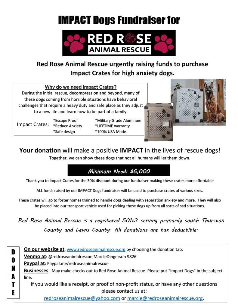 Campaign cover image for IMPACT Dogs Fundraiser