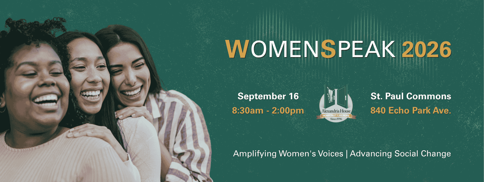 Campaign cover image for WomenSpeak 2026