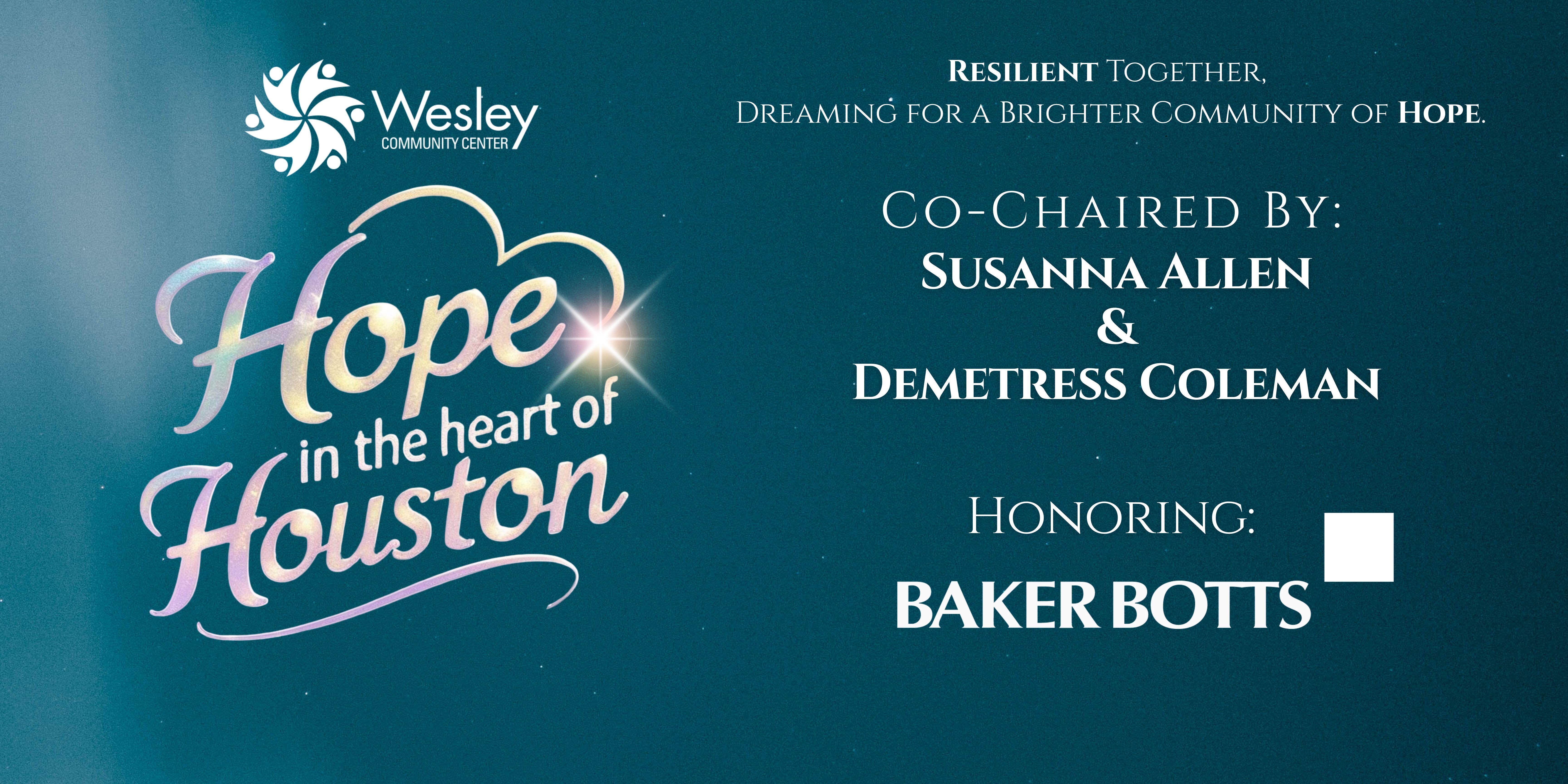 Campaign cover image for Hope in the Heart of Houston 2026