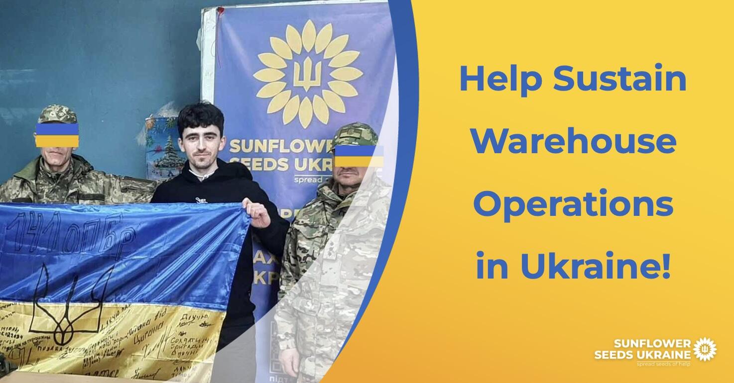 Campaign cover image for Help sustain Sunflower Seeds warehouse operations in Ukraine!