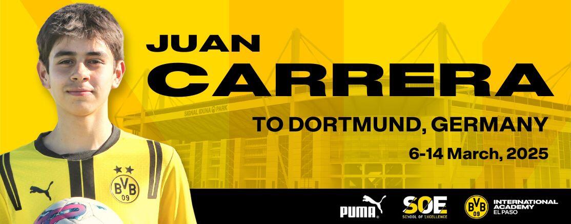 Campaign cover image for Help Juan get to Dortmund, Germany!