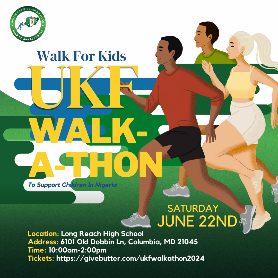 Campaign cover image for United for Kids Foundation Walkathon 2024