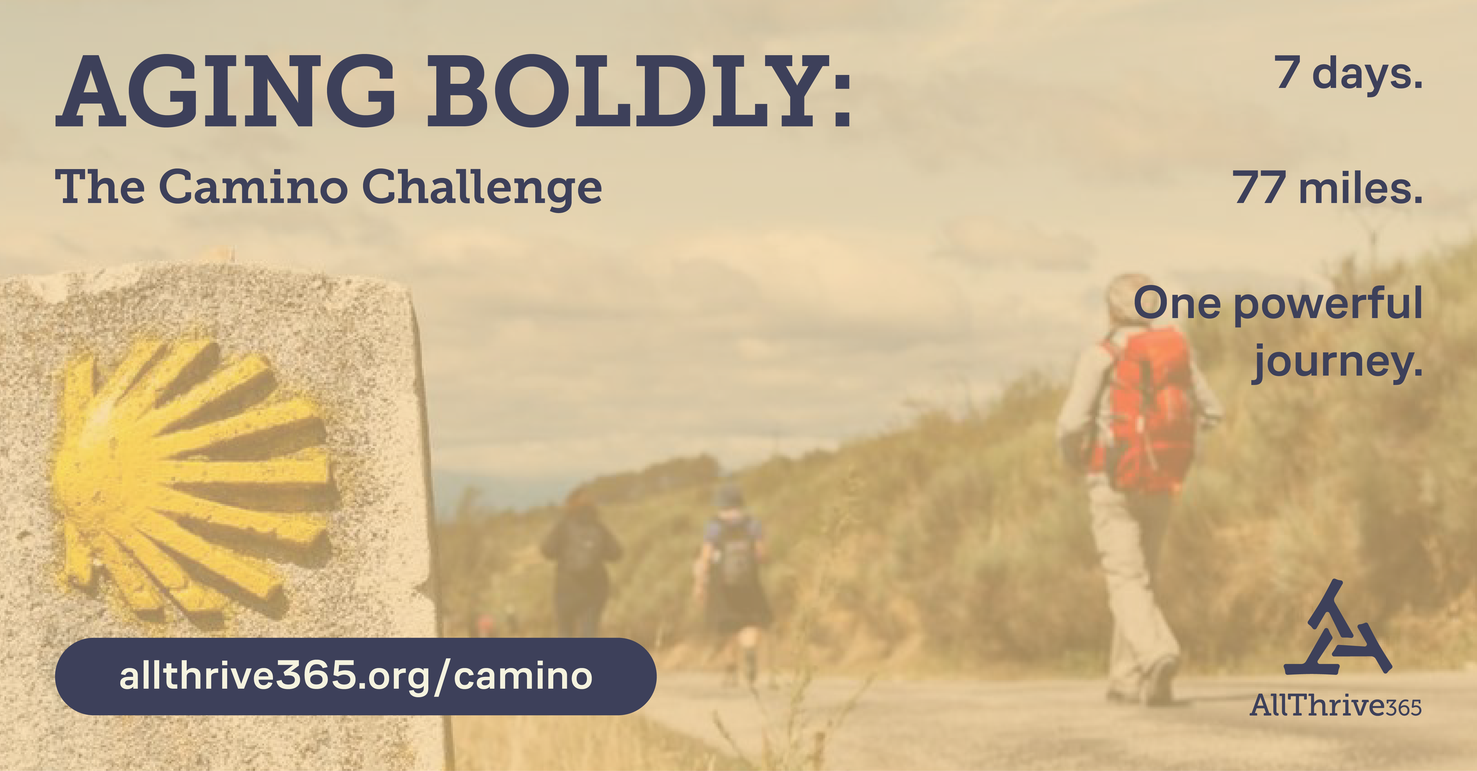 Campaign cover image for Aging Boldly: The Camino Challenge