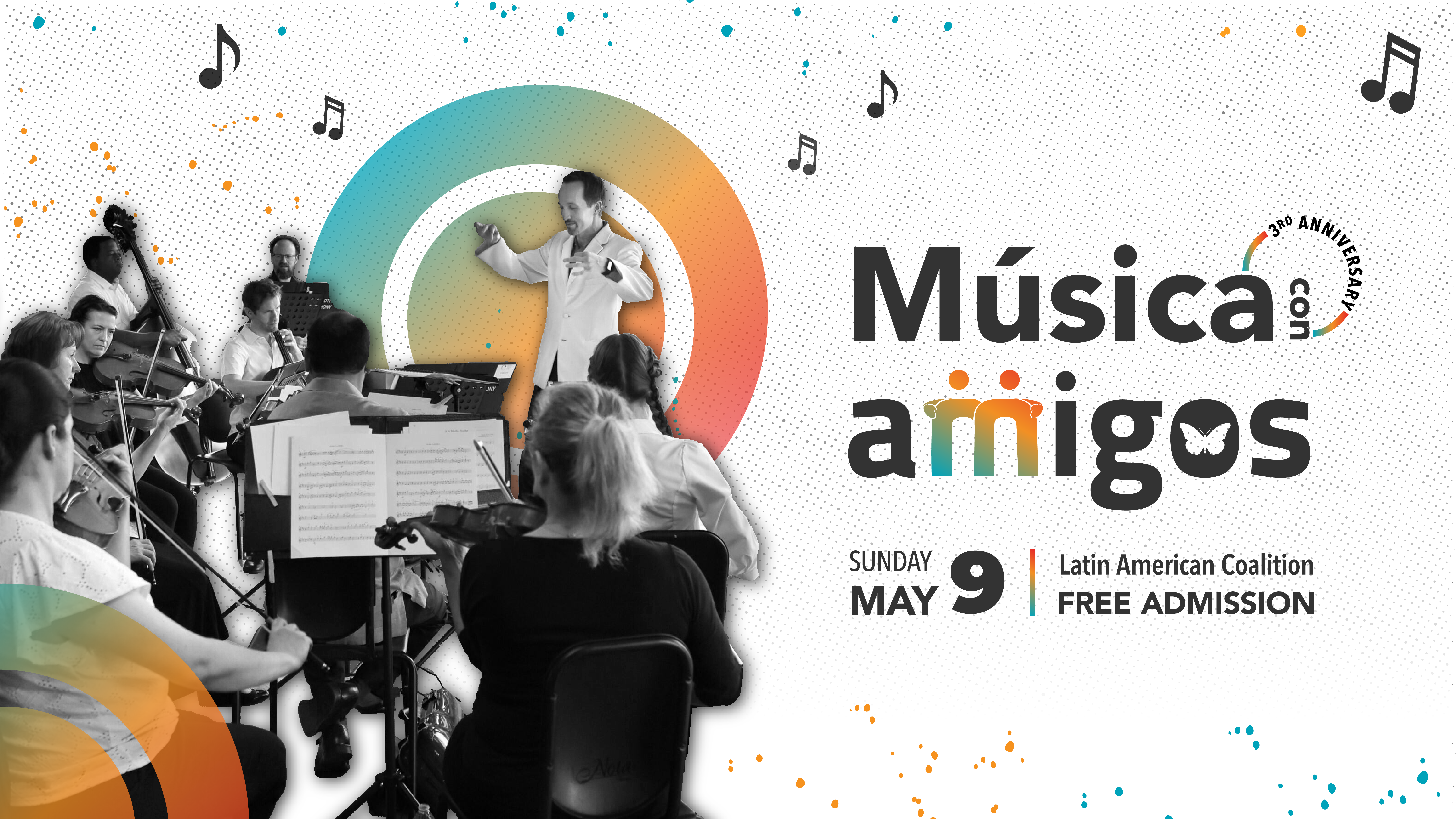 Campaign cover image for Música con Amigos 2026: Latin Music, Community & Joy