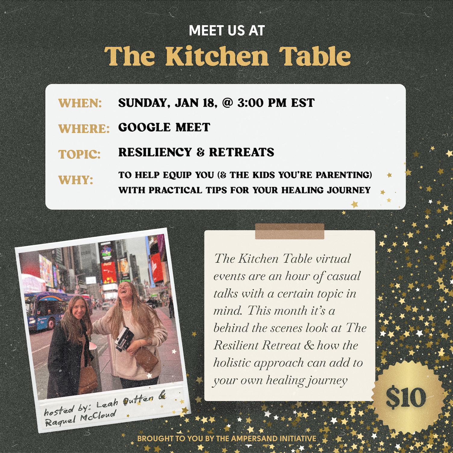 Campaign cover image for The Kitchen Table: Resiliency & Retreats