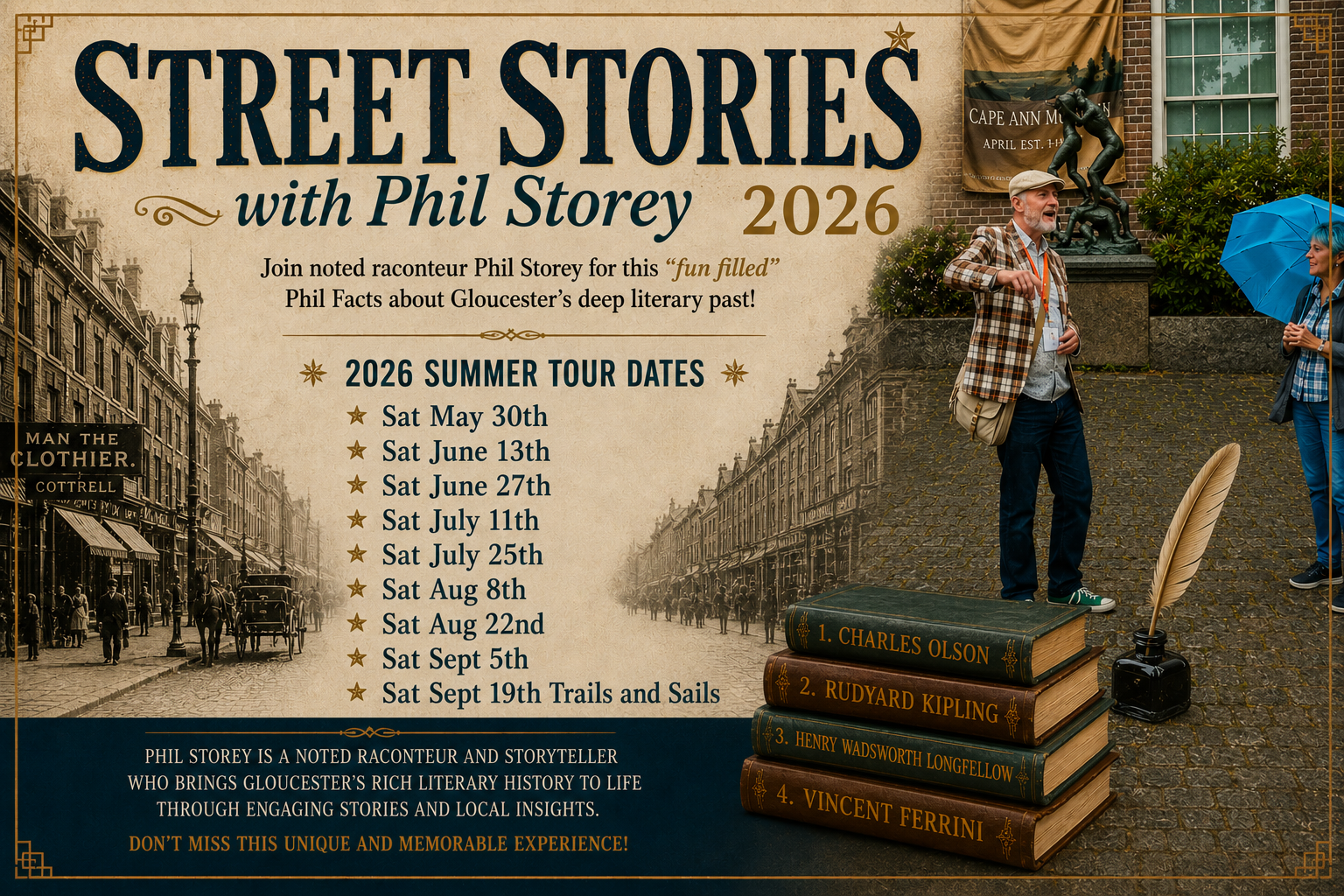 Campaign cover image for Street Stories with Phil Storey 2026