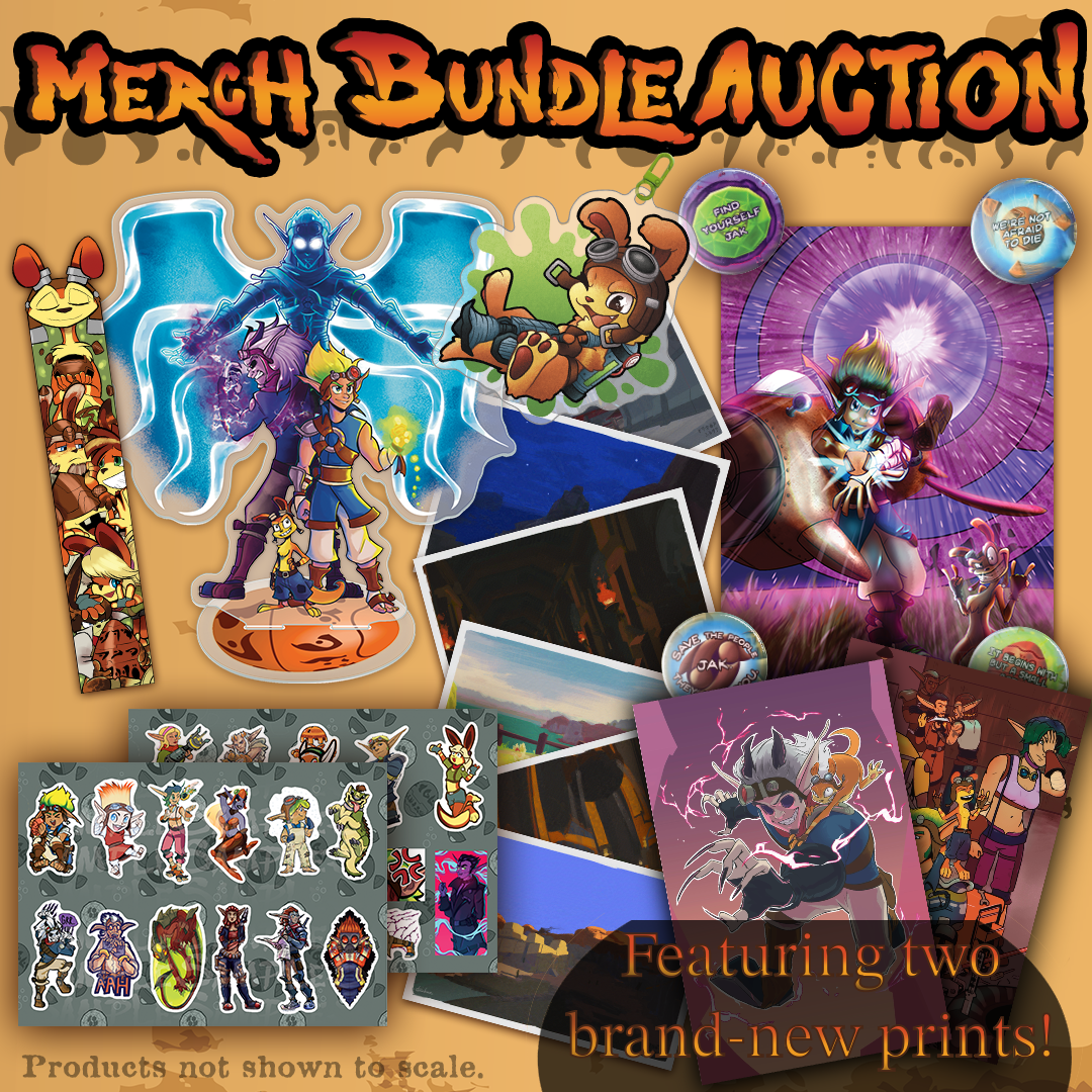 Campaign cover image for Reprint Merch Bundle Auction