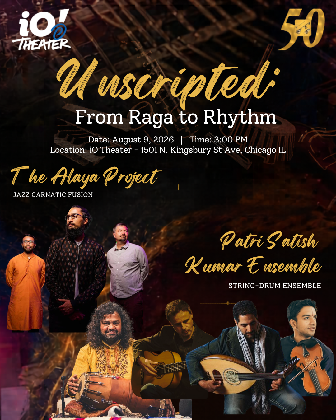 Campaign cover image for Unscripted: From Raga to Rhythm