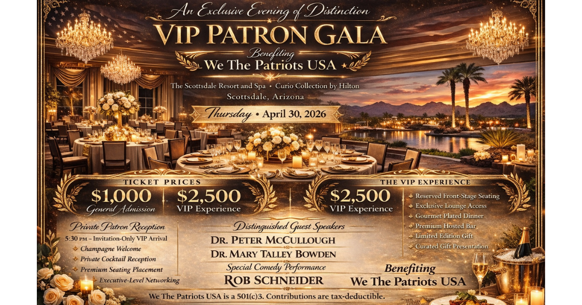 Campaign cover image for WTP USA VIP Patron Gala