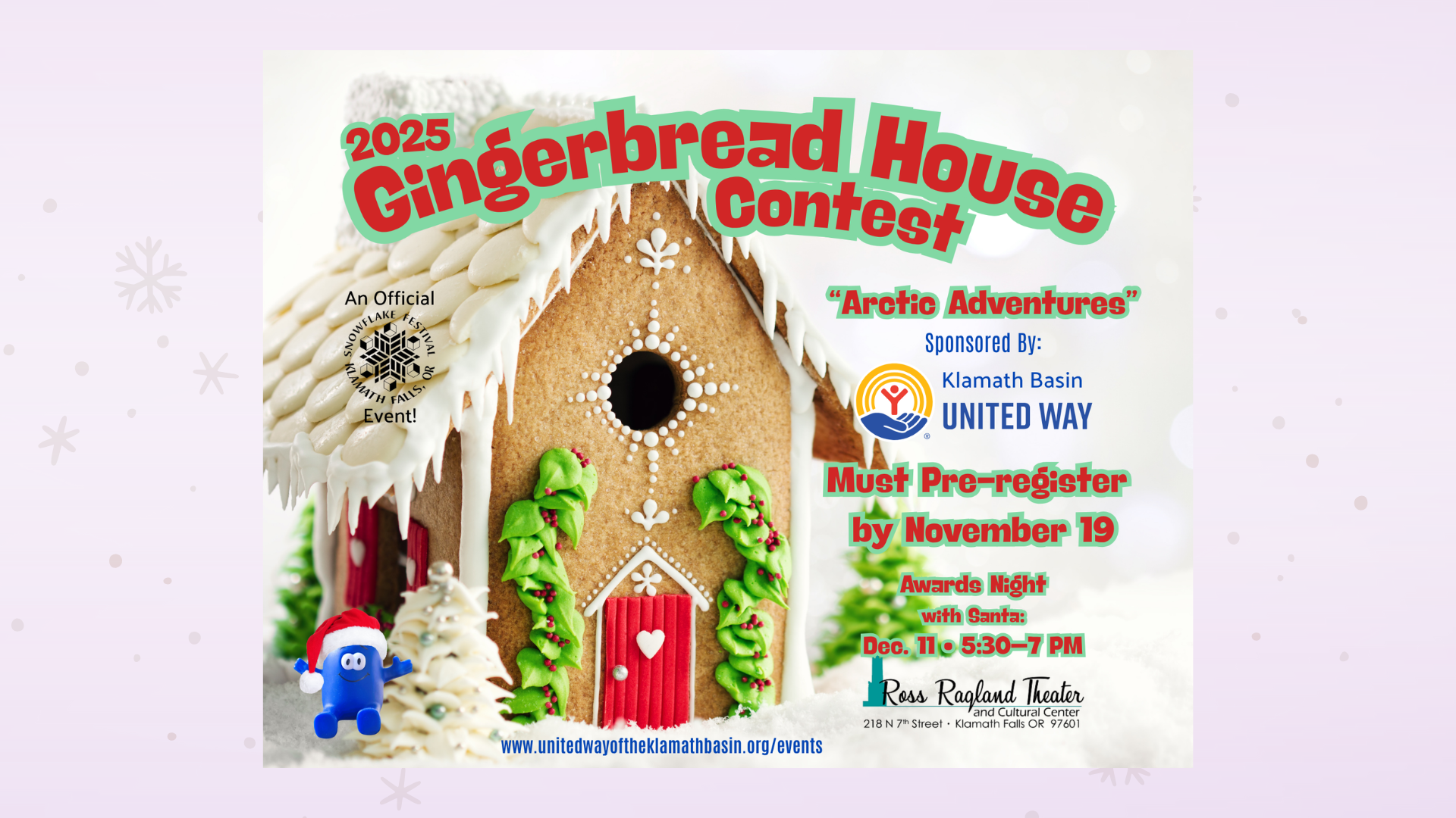2025 Gingerbread House Contest