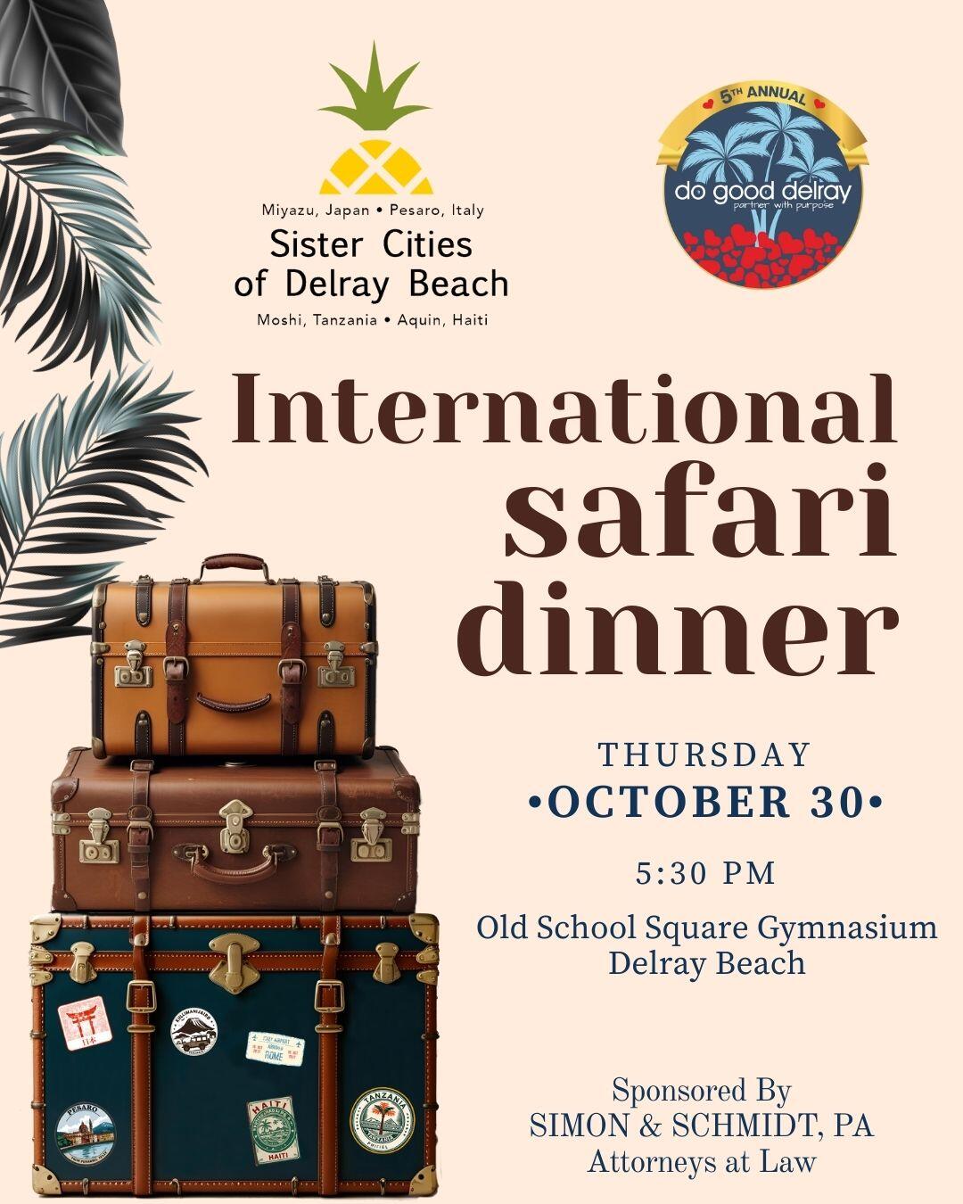 Campaign cover image for Safari Dinner 2025