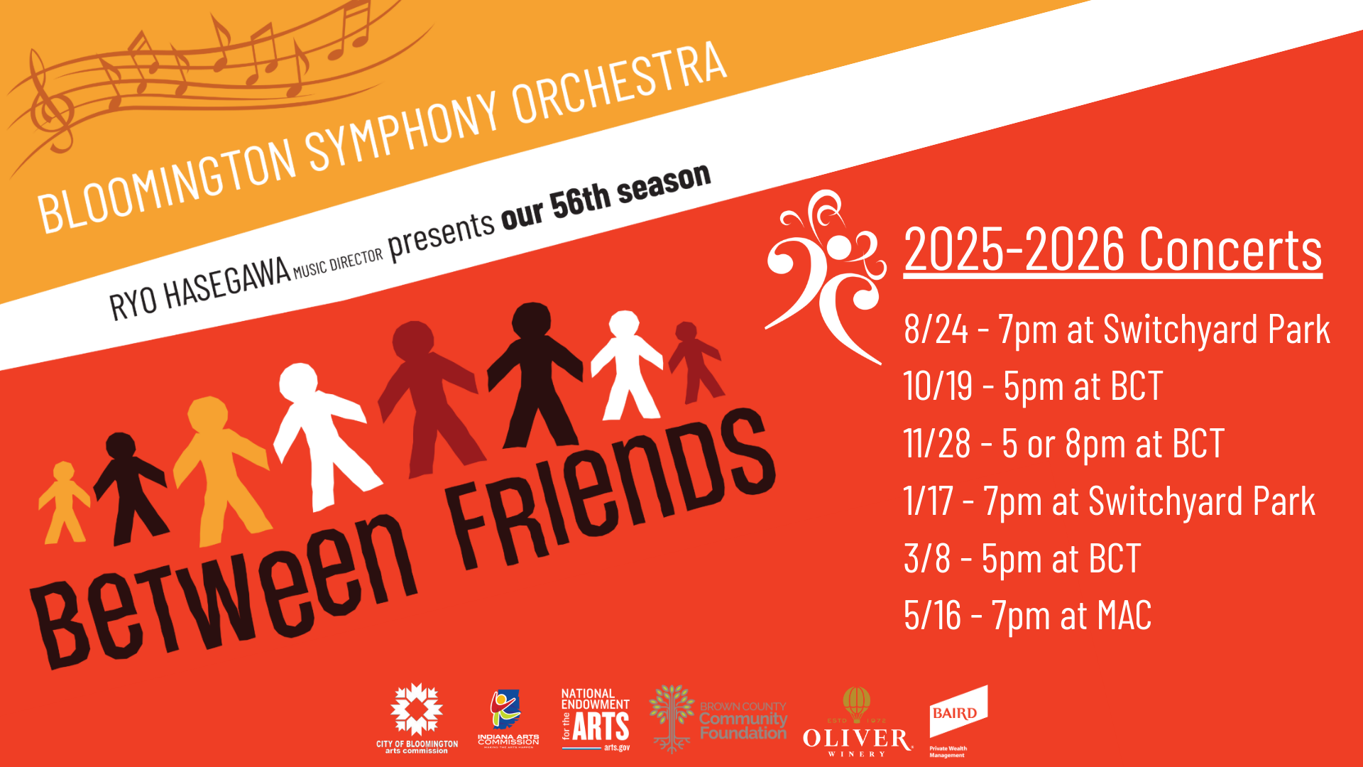 Campaign cover image for BSO 56th Season Passes - Between Friends