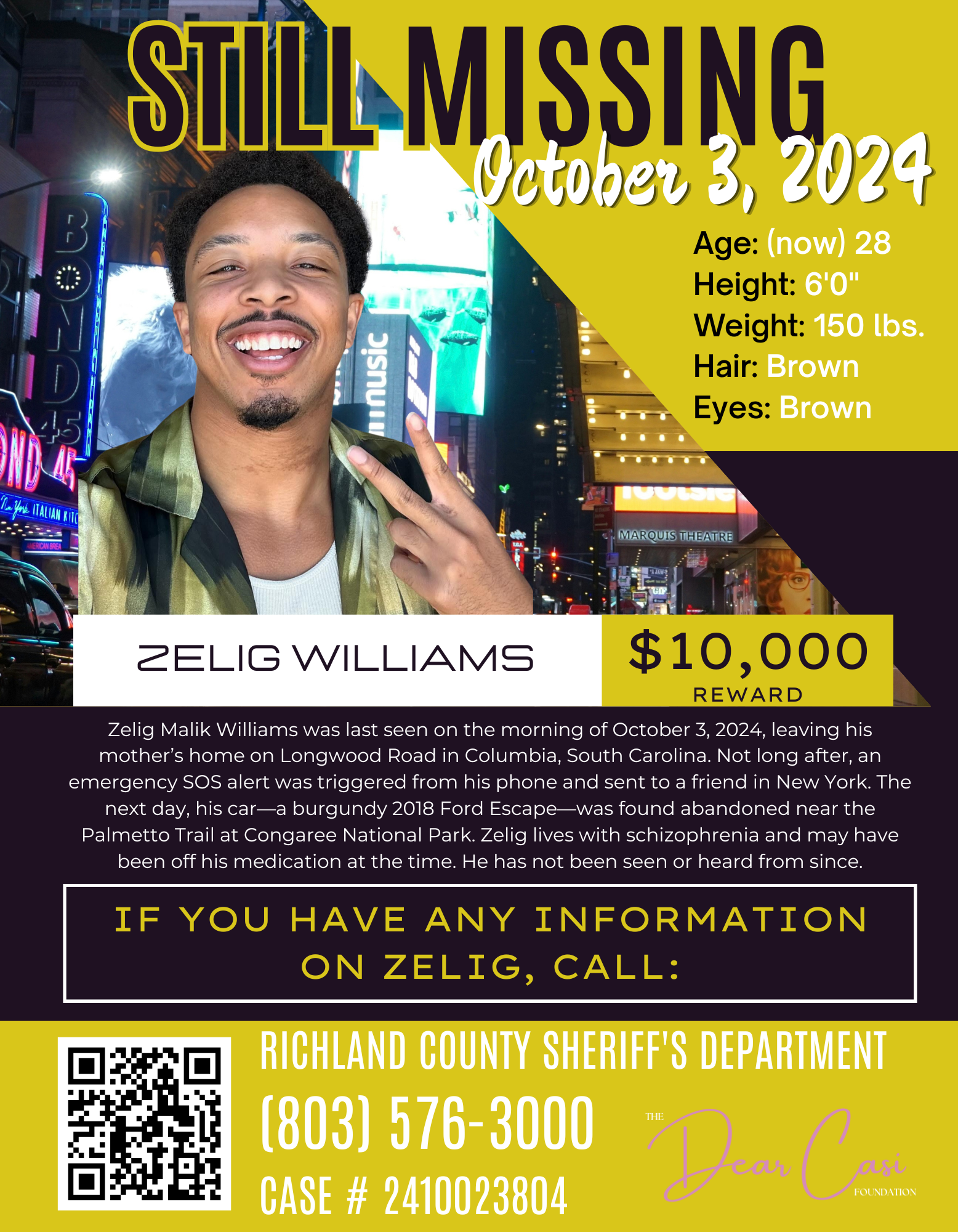 Campaign cover image for Zelig Williams