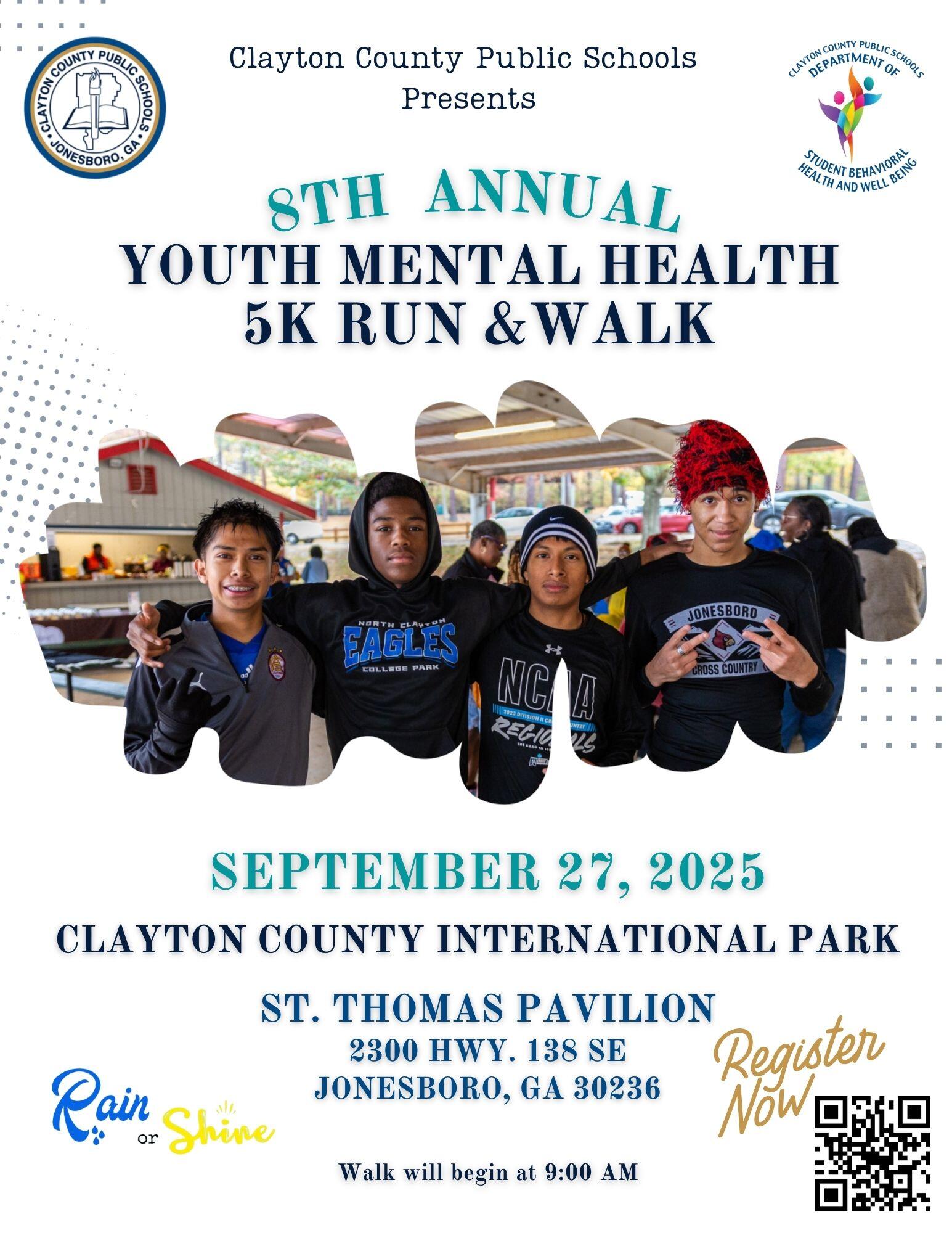 Campaign cover image for 8th Annual Mental Health Awareness 5K Run & Walk