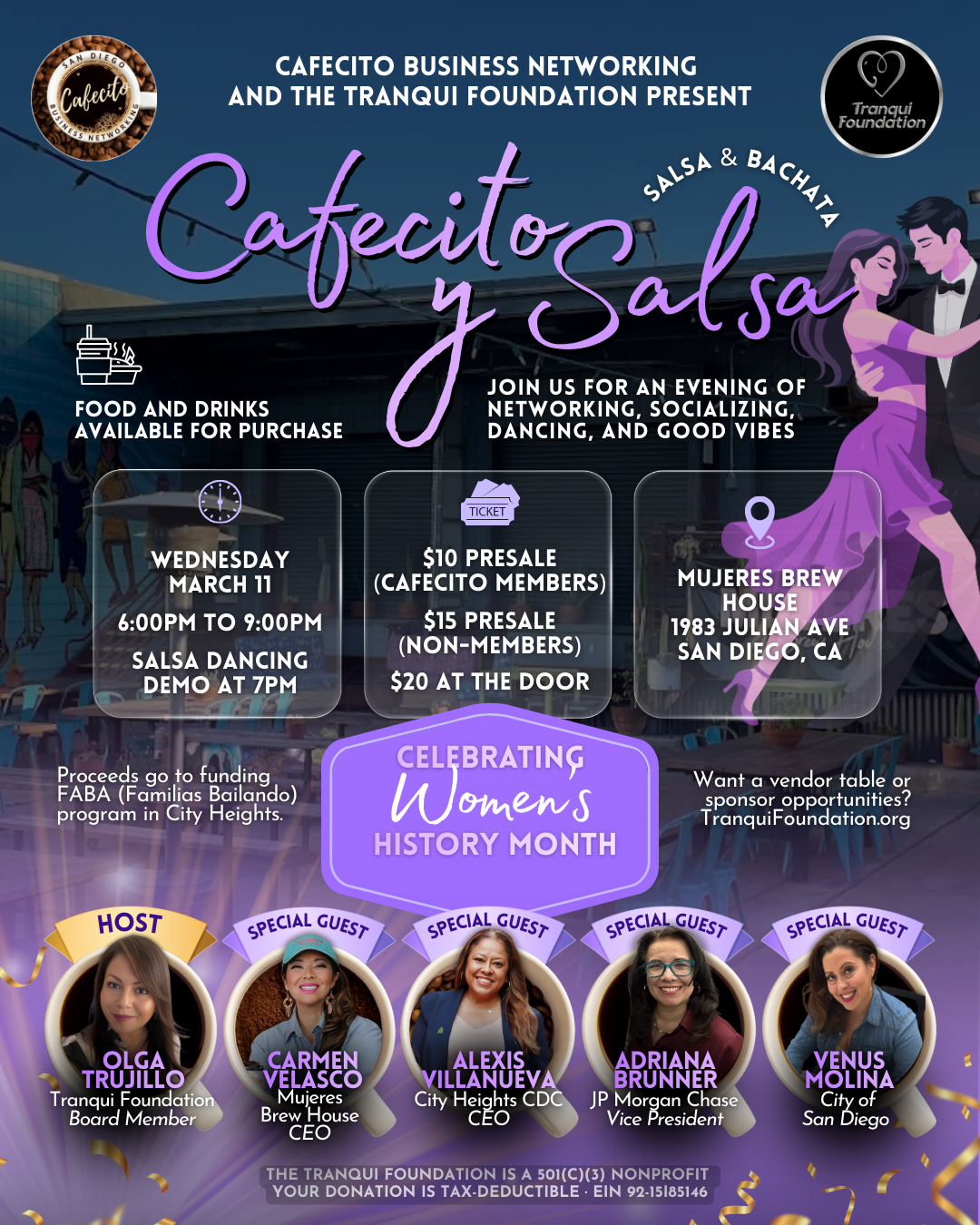 Campaign cover image for Cafecito y Salsa☕💃🕺 3/11