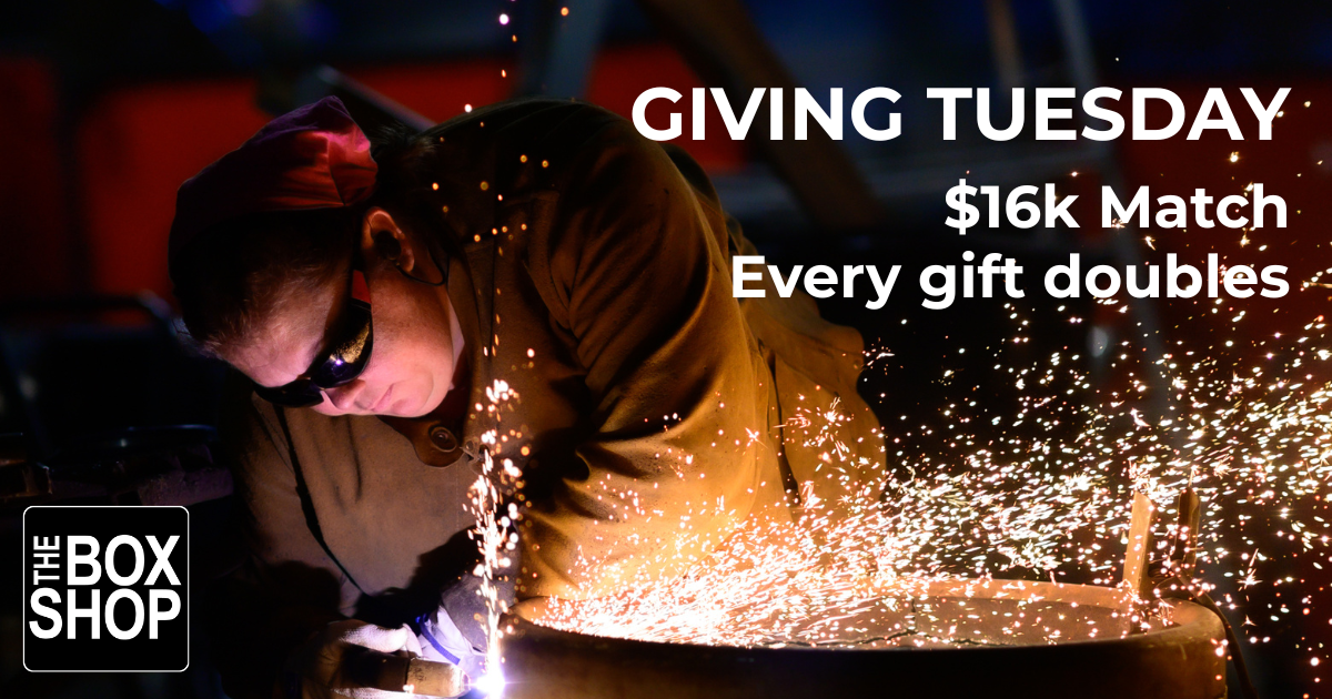 Campaign cover image for Giving Tuesday: Help Build The Box Shop’s New Home for Big Art