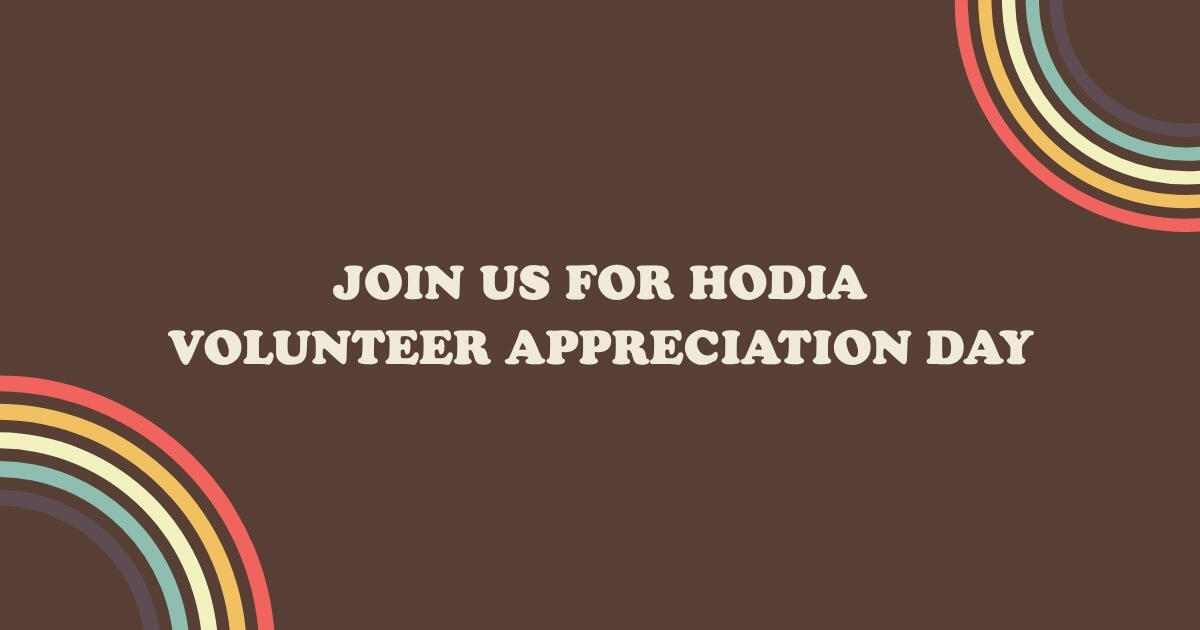 Campaign cover image for Hodia Volunteer Appreciation Day