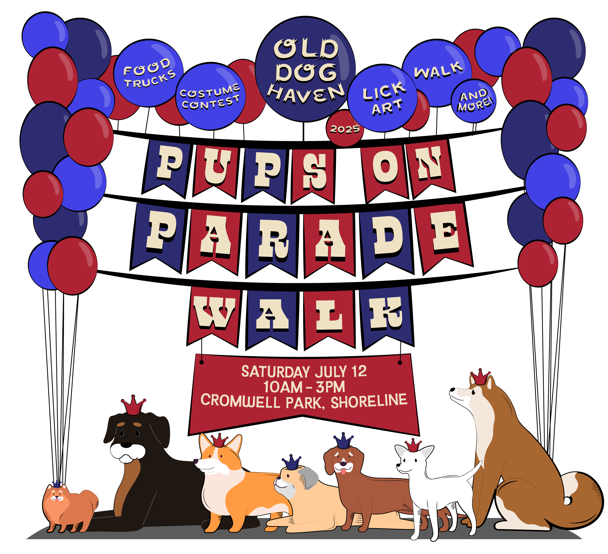 Campaign cover image for 2025 Pups On Parade Walk