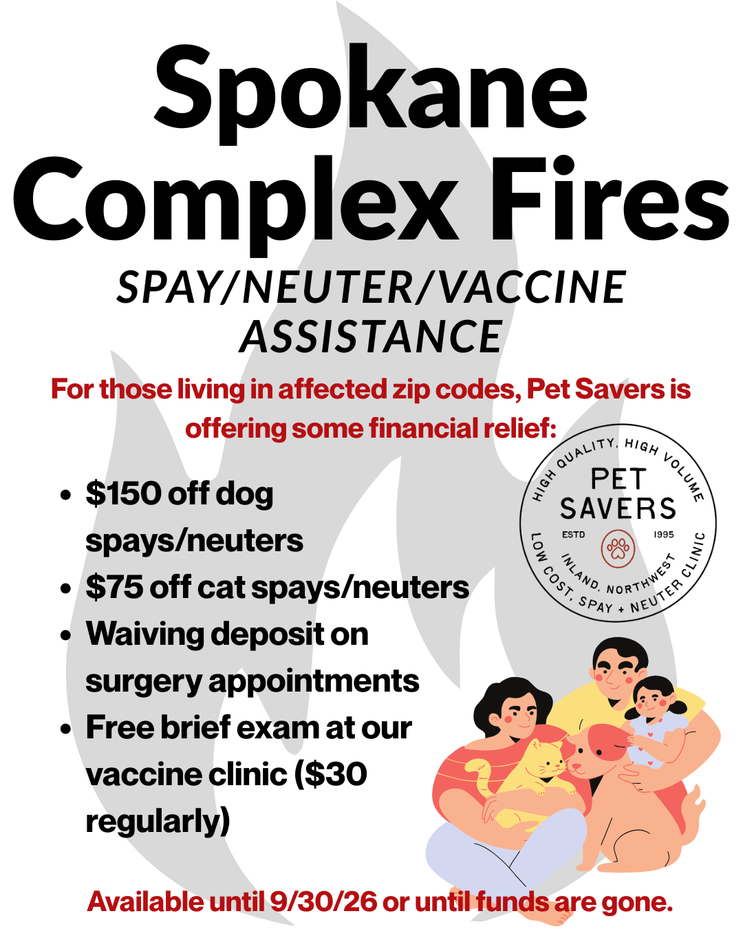 Campaign cover for Spokane Complex Fires Fund