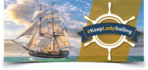Campaign cover for Lady Washington Restoration