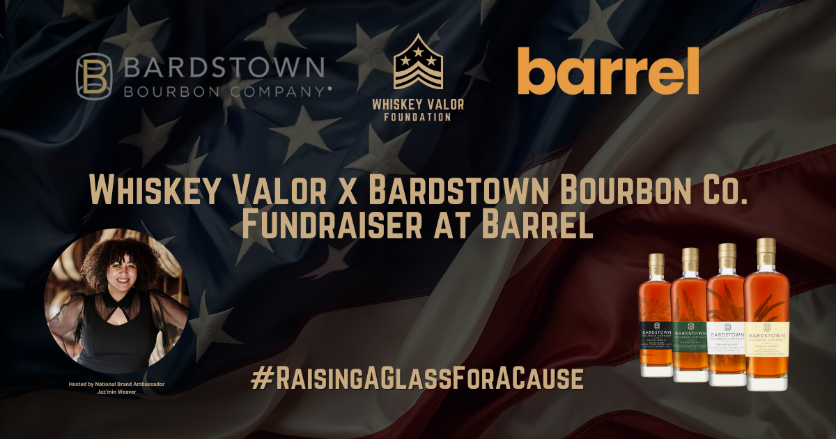 Campaign cover image for Whiskey Valor x Bardstown Bourbon Co. Fundraiser
