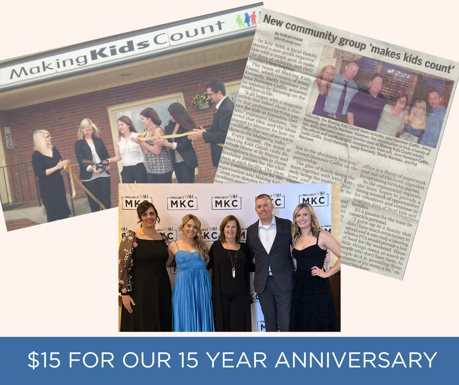 Campaign cover image for $15 for 15