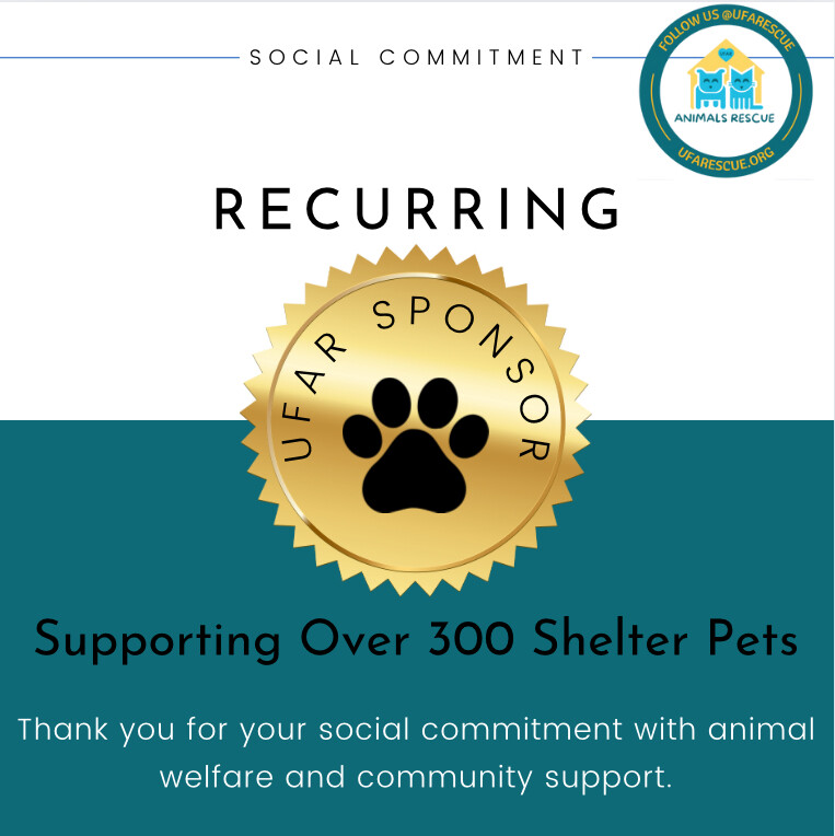 Campaign cover image for UFAR Animals Rescue Corporate Sponsors