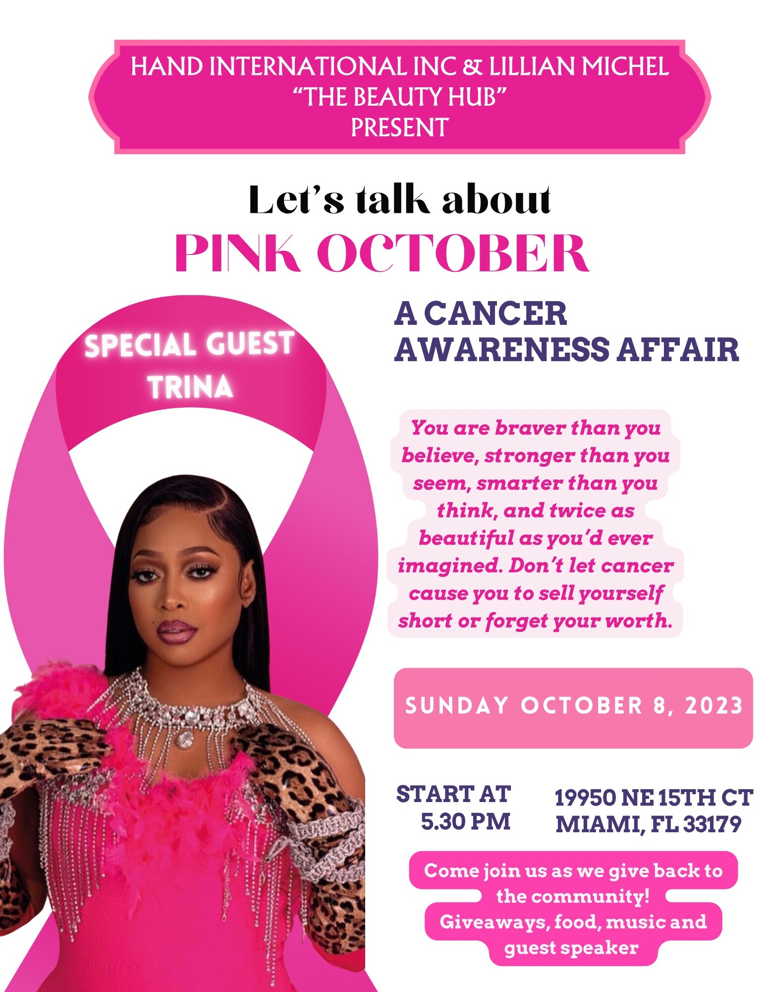 Campaign cover image for Cancer Awareness Affair