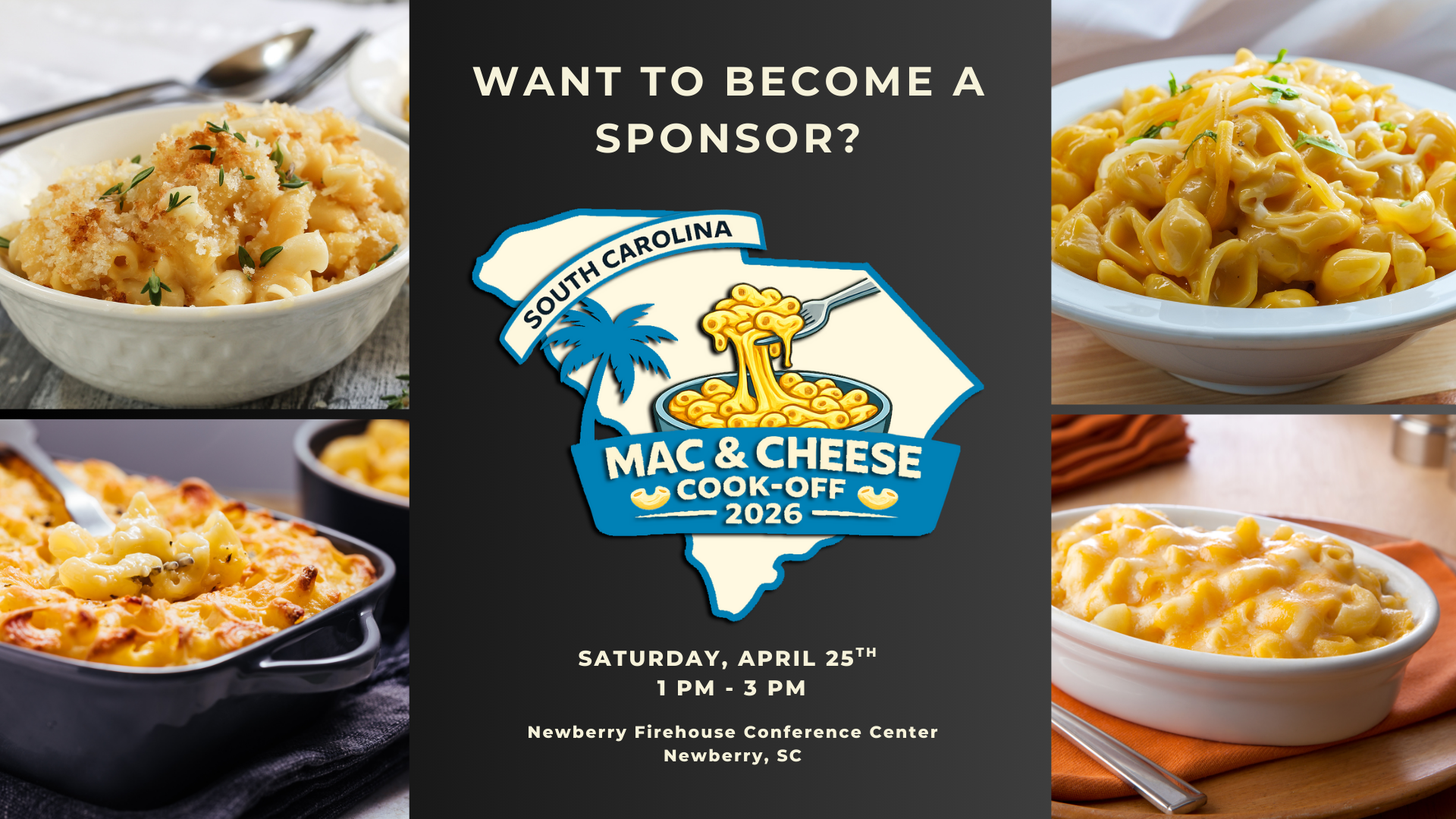Campaign cover image for SC Mac & Cheese Cook-Off | Sponsorships