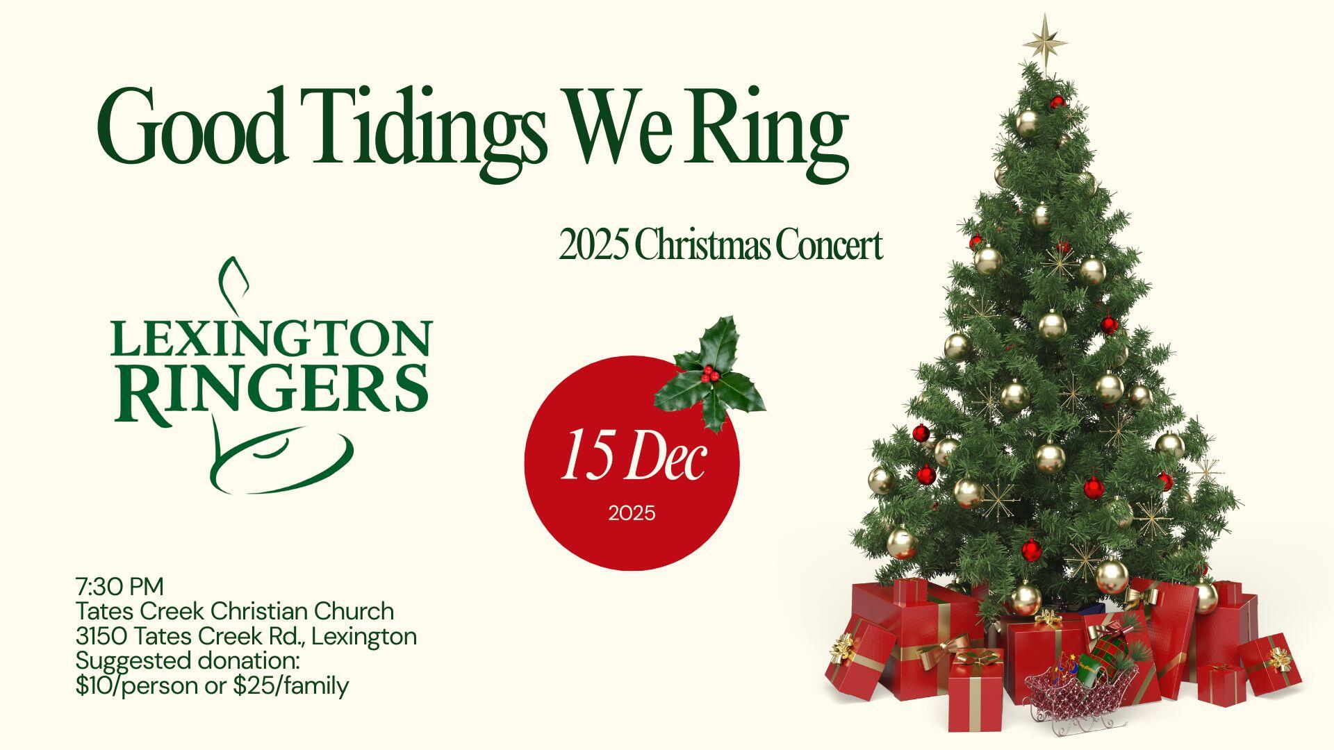 Campaign cover image for Lexington Ringers 2025 Christmas Concert