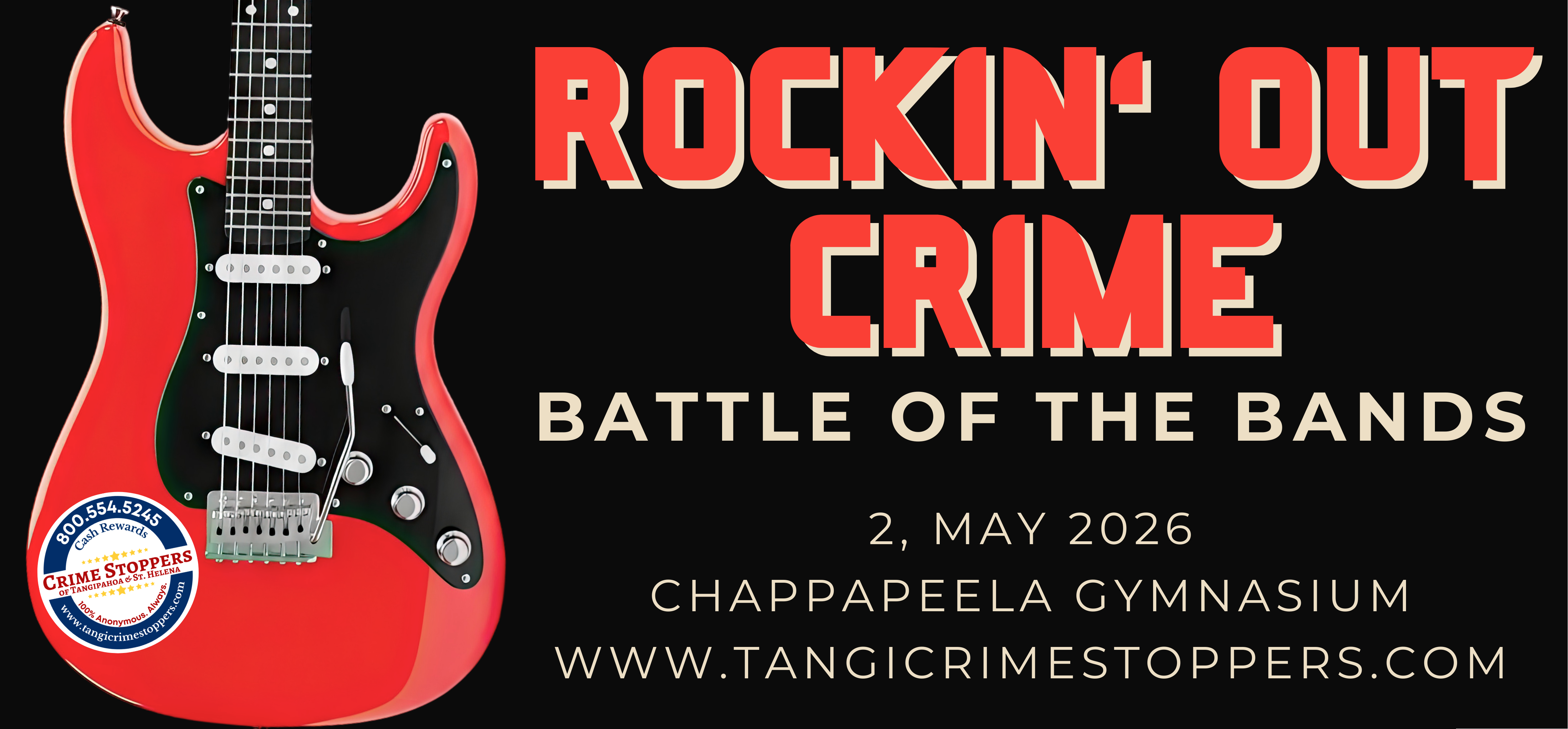 Campaign cover image for Rockin' Out Crime: Battle of the Bands