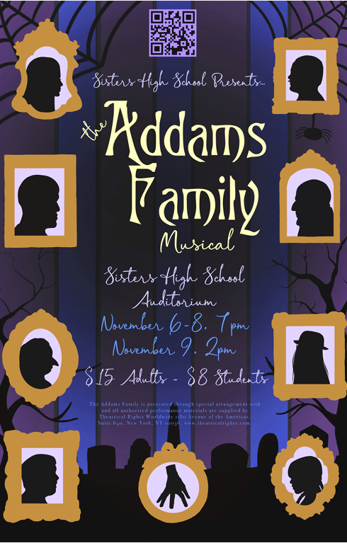 Campaign cover image for The Addams Family Musical Nov. 6 - 9