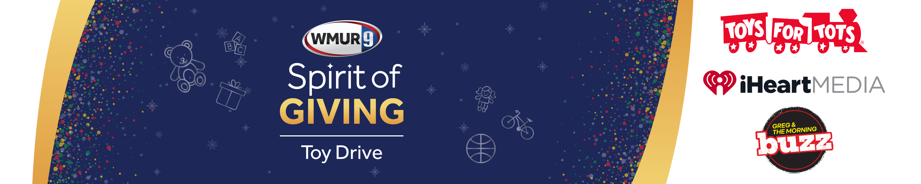 Campaign cover image for 2024 WMUR Spirit of Giving Toy Drive