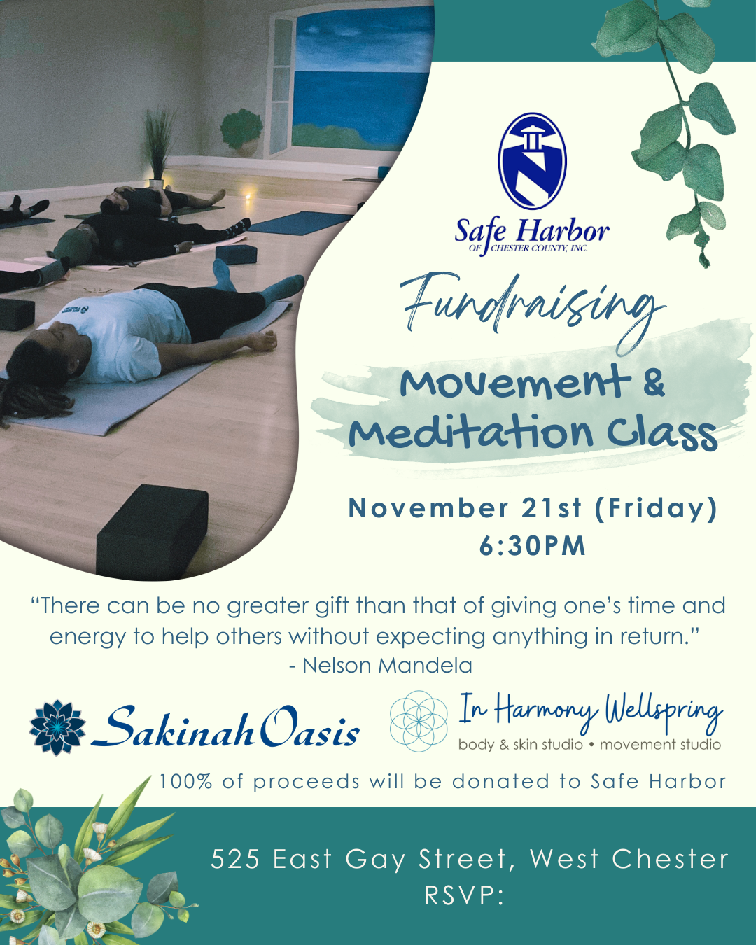 Campaign cover image for Community Movement & Meditation Class