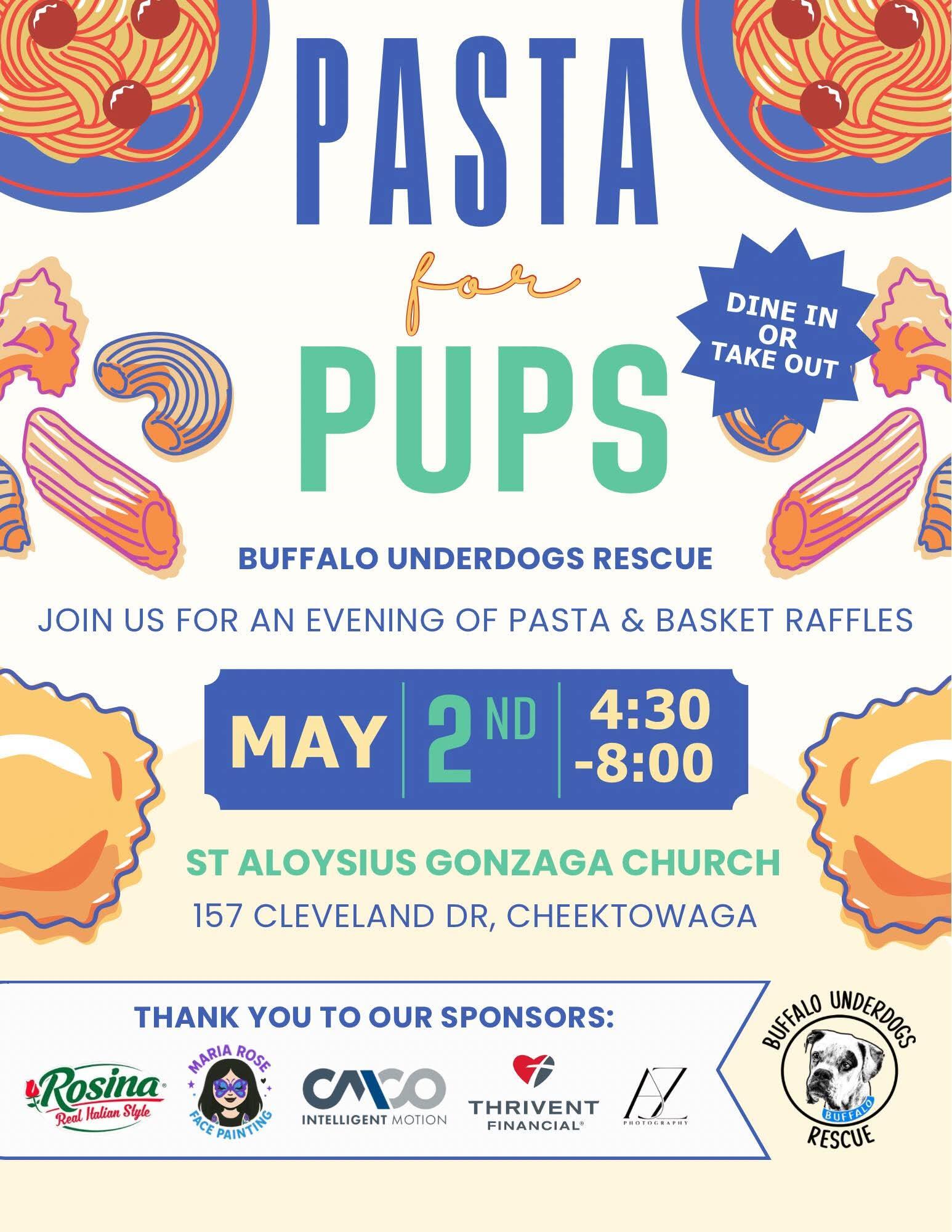 Campaign cover image for 🍝 Pasta for Pups 2026 🍝