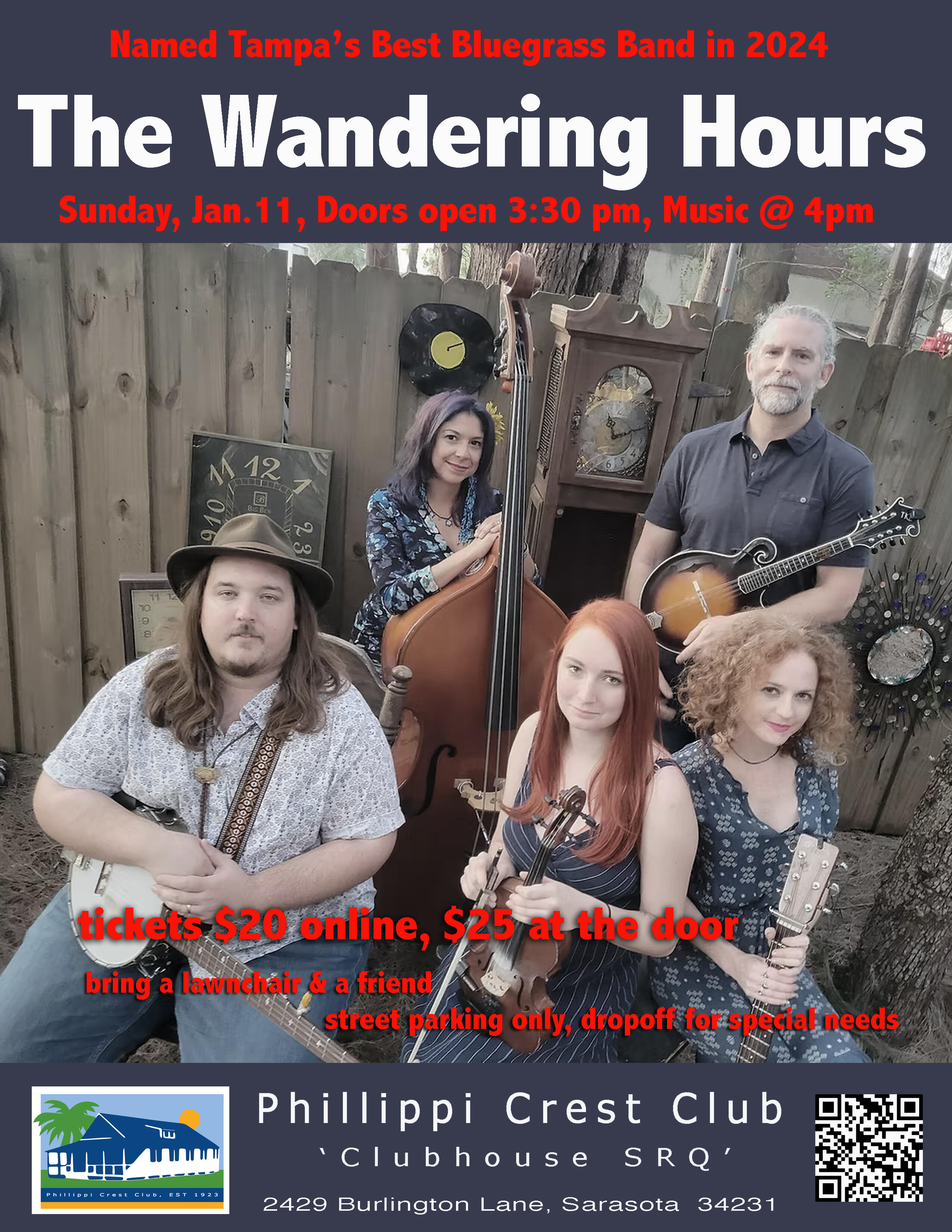 Campaign cover image for The Wandering Hours at The Clubhouse