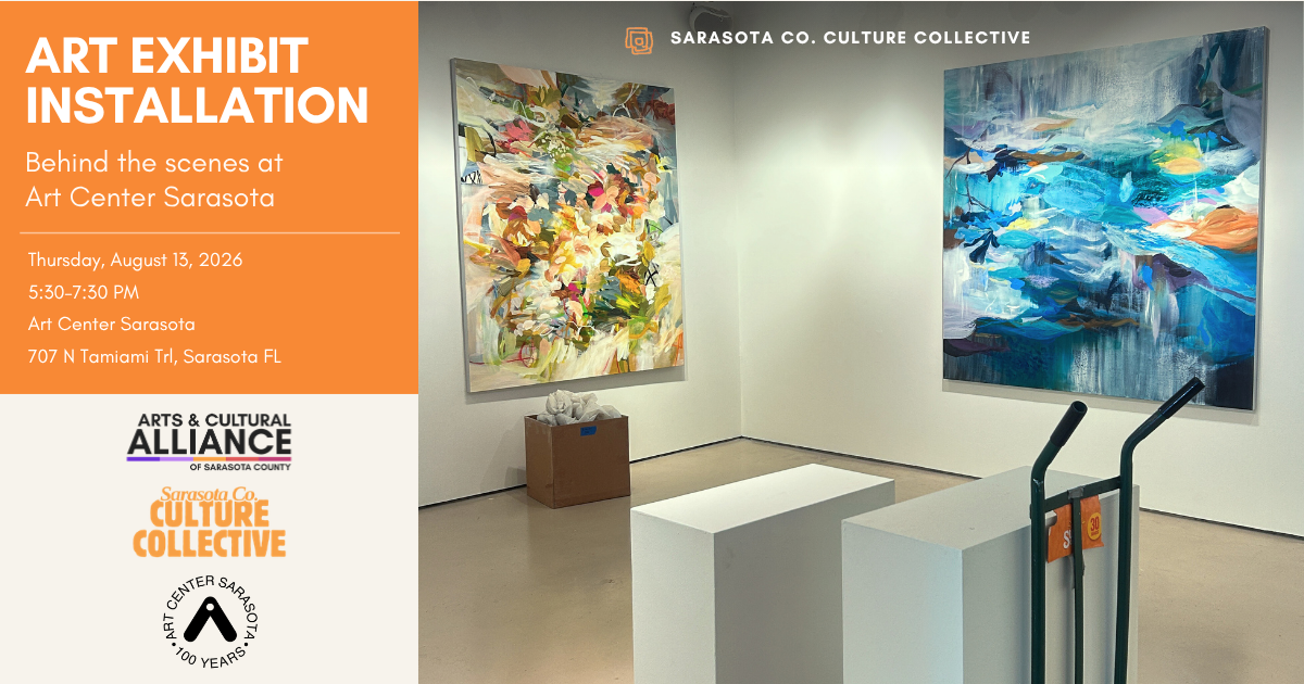 Campaign cover image for Culture Collective: Art Exhibit Installation at Art Center Sarasota