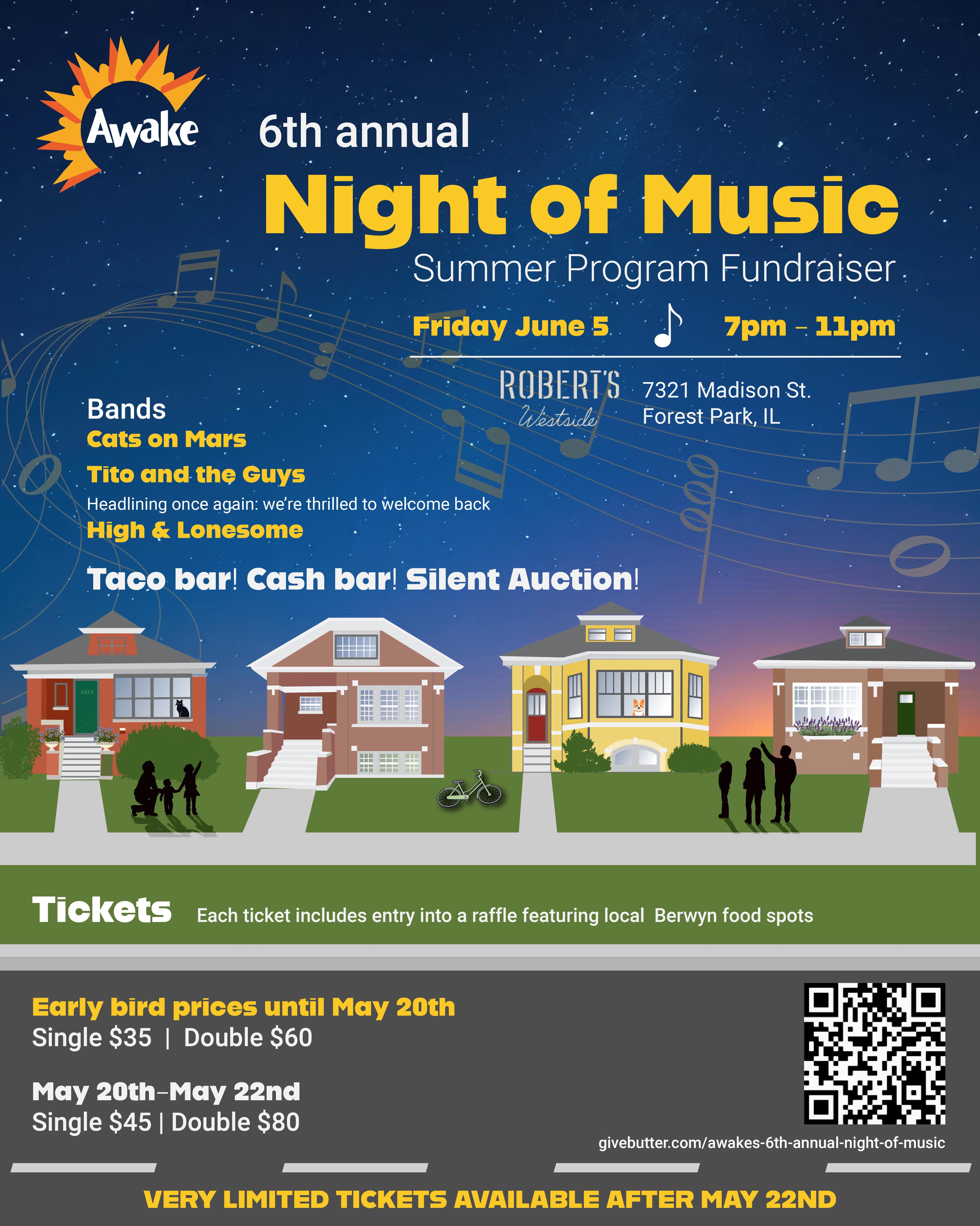 Campaign cover image for Awake's 6th Annual Night of Music