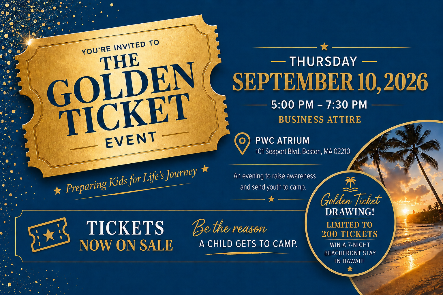 Campaign cover image for Agassiz Village Golden Ticket Event