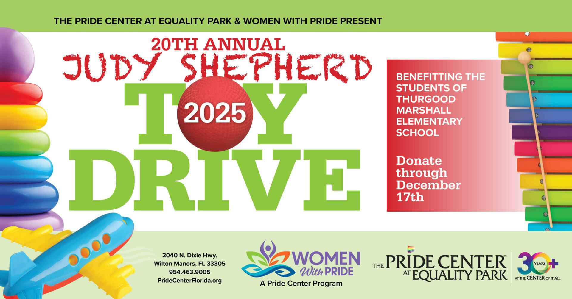 Campaign cover image for 2025 Judy Shepherd Toy Drive