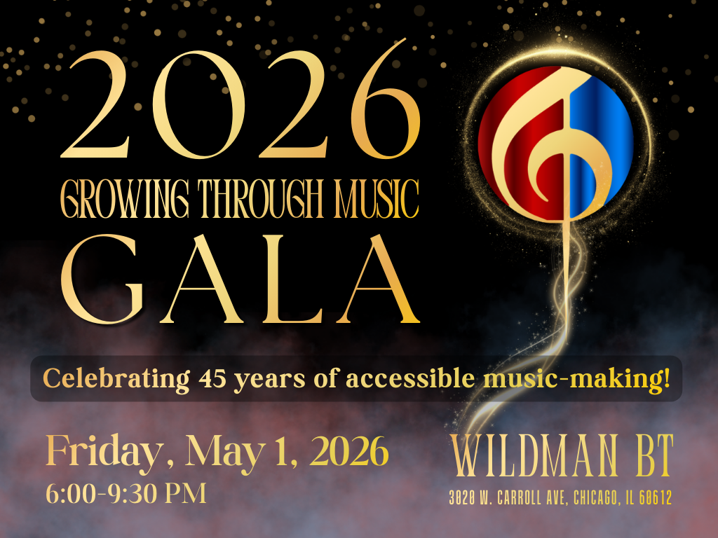 Campaign cover image for 2026 Growing Through Music Gala