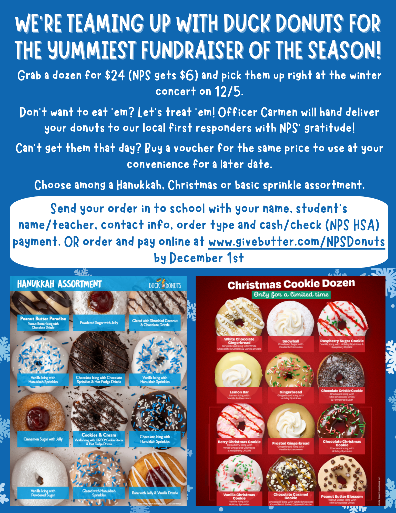 Campaign cover image for Holiday Donut Fundraiser
