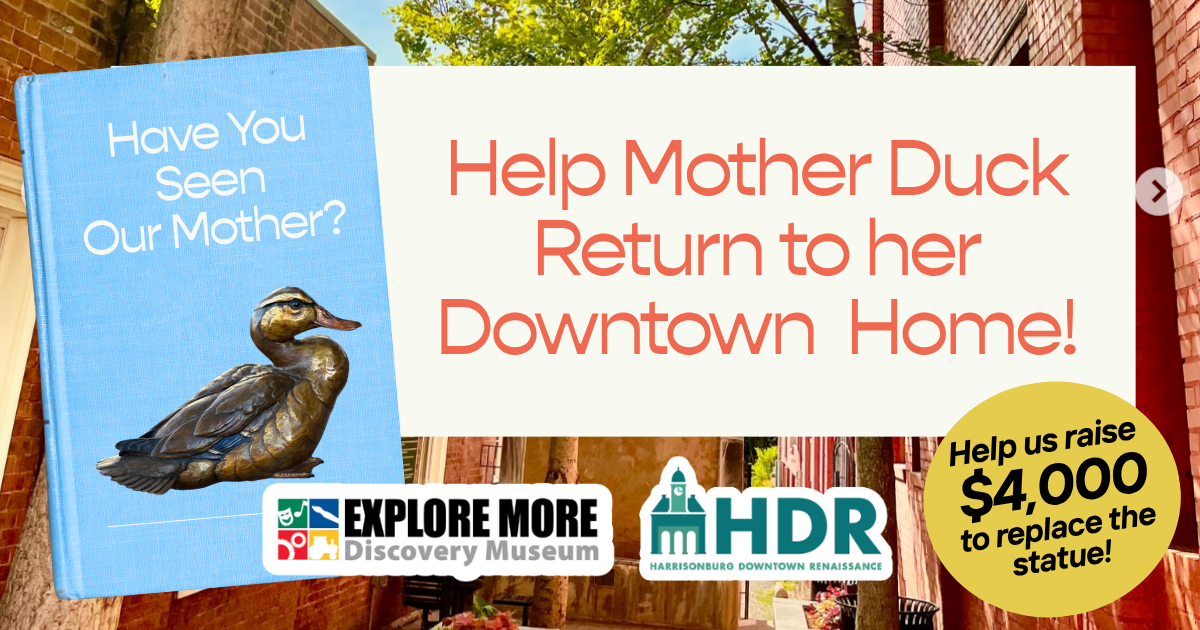 Campaign cover image for Help Mother Duck Return to Her Downtown Home!