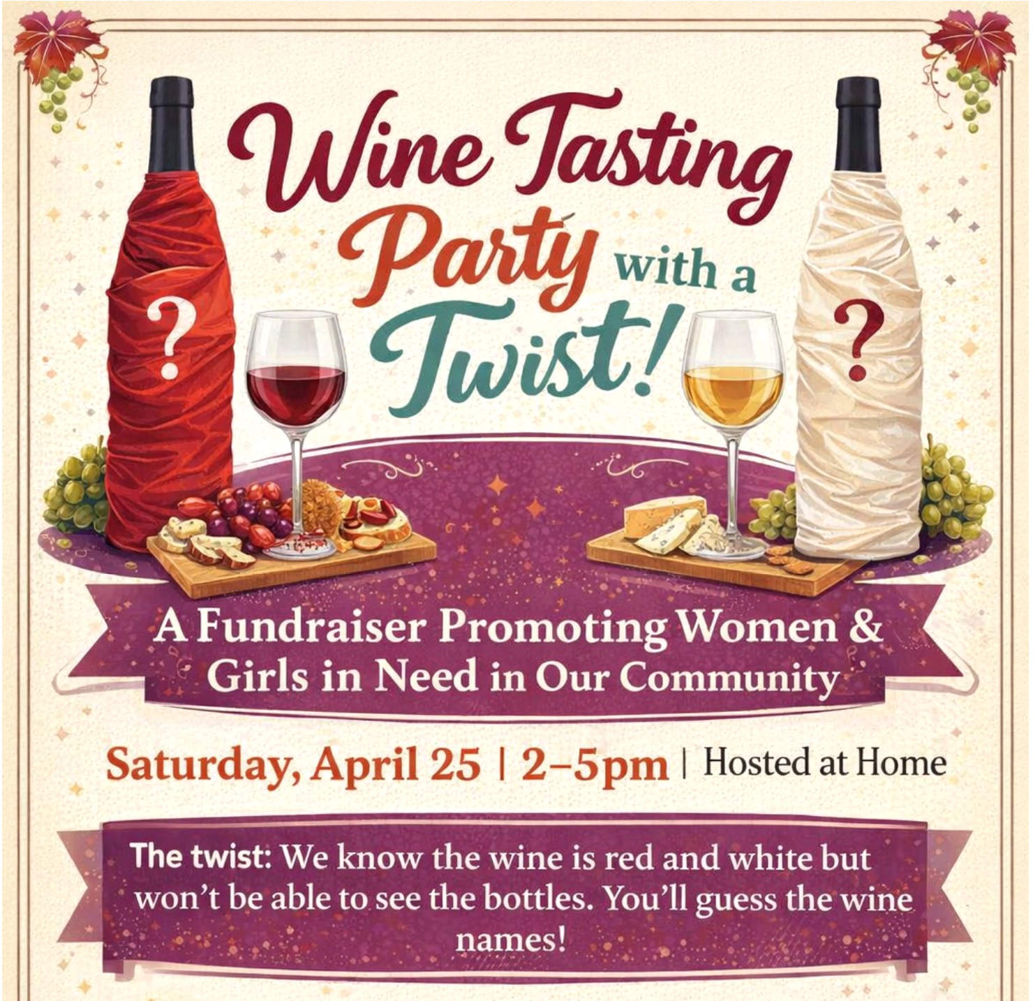 Campaign cover image for Wine Tasting With a Twist