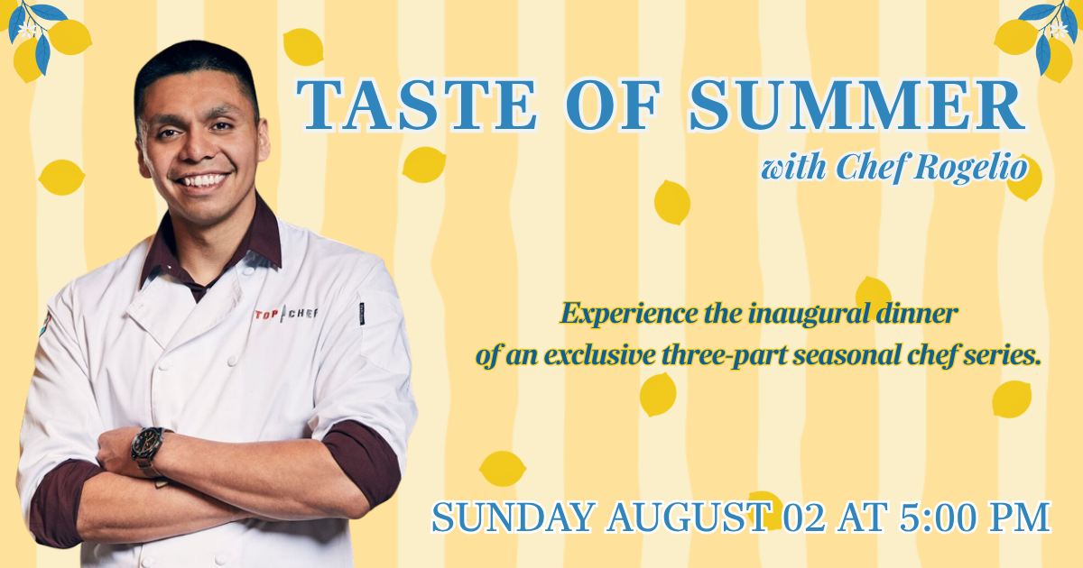 Campaign cover image for Taste of Summer with Chef Rogelio