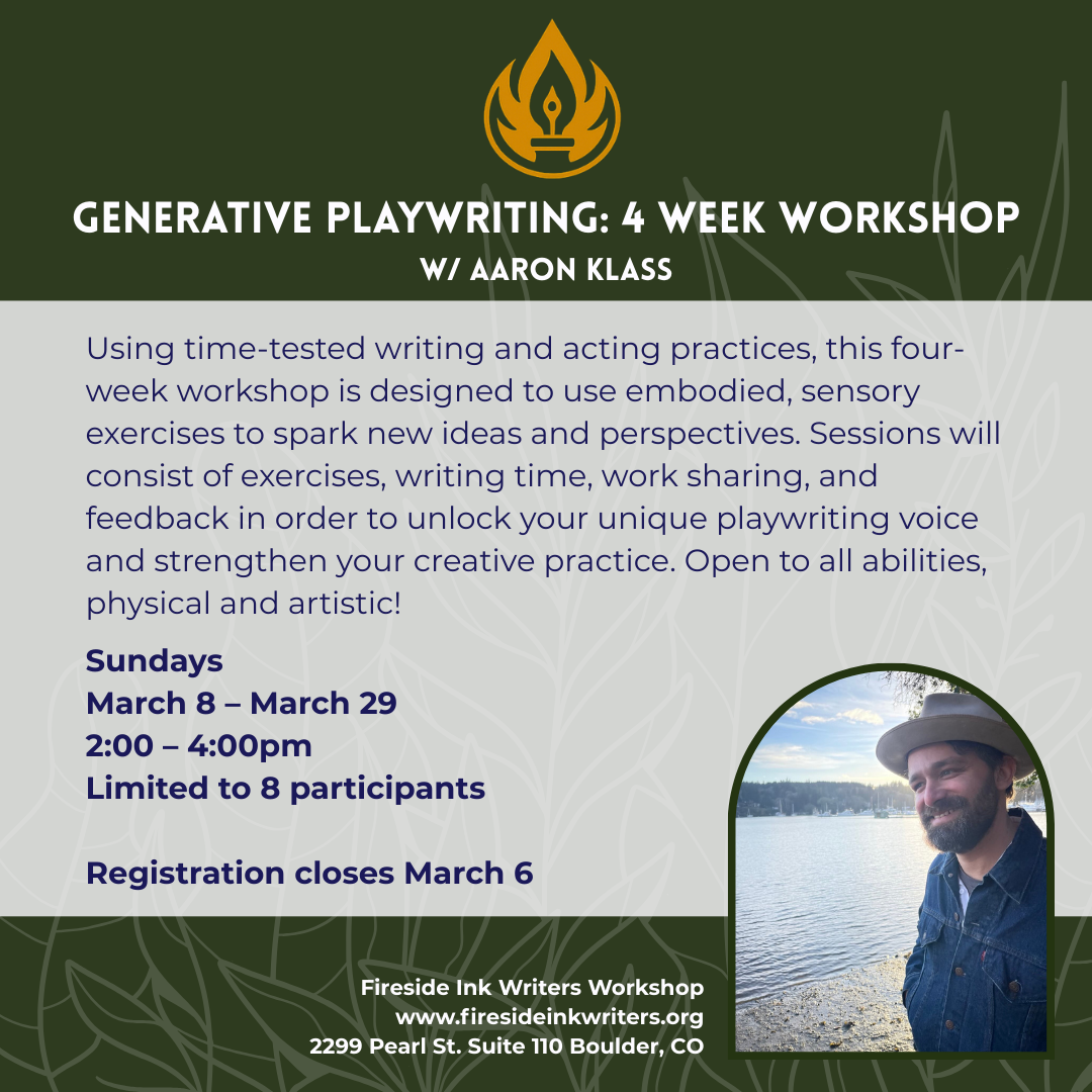 Campaign cover image for Generative Playwriting: 4 Weeks