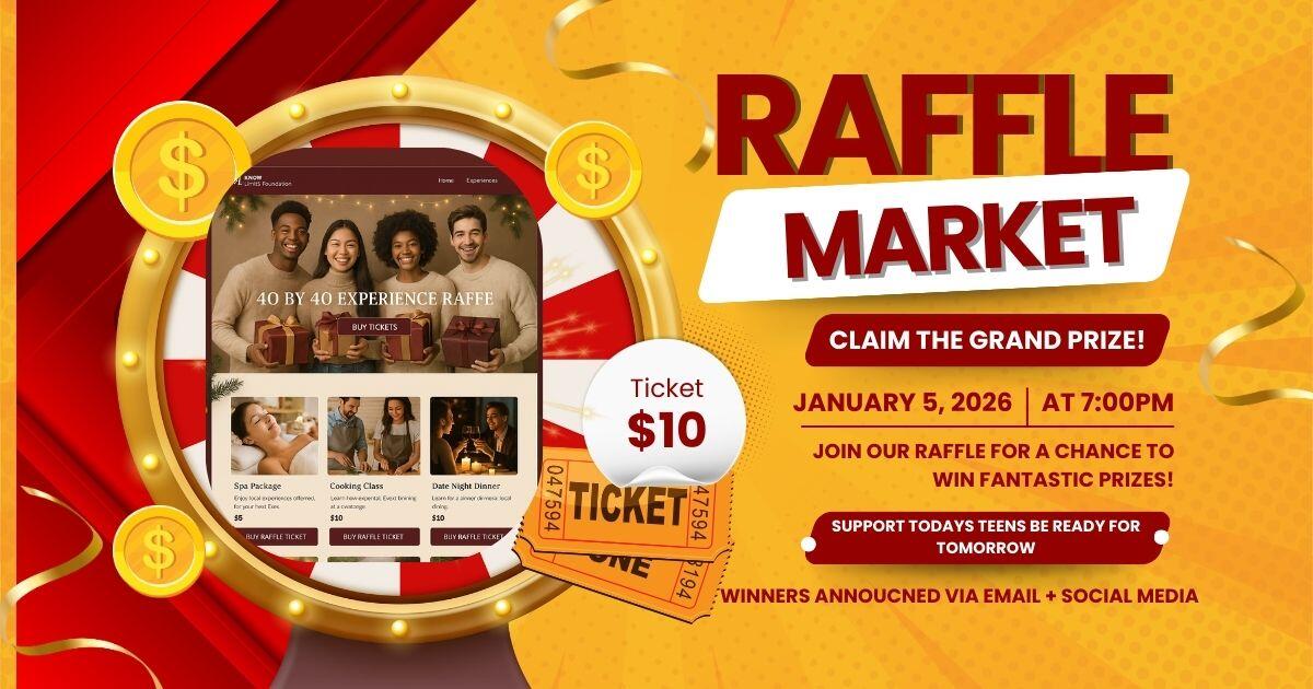 Campaign cover image for 40/40 Holiday Drop Raffle Market Place