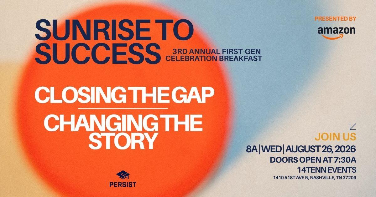 Campaign cover image for 2026 Persist Sunrise to Success