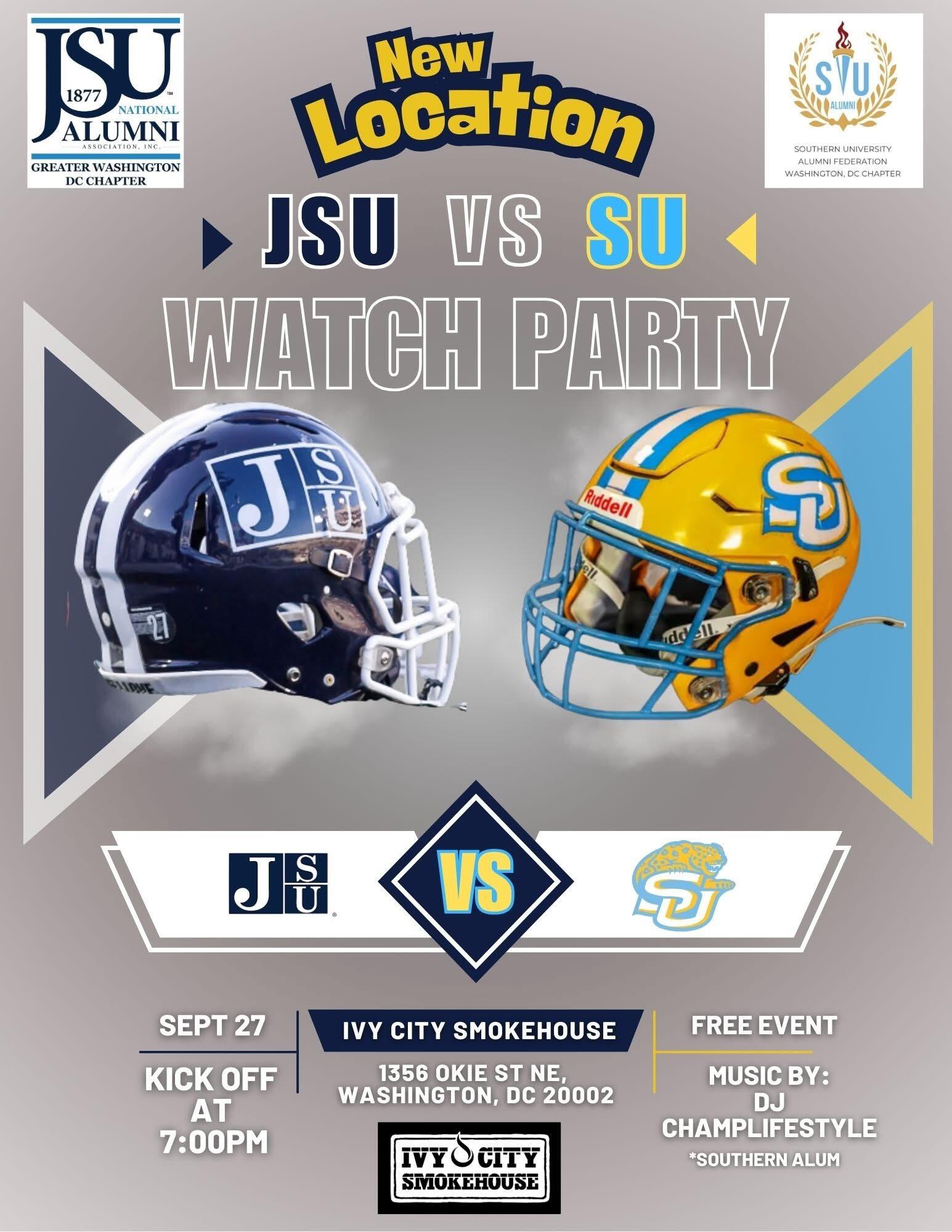 Campaign cover image for JSU vs. Southern Watch Party 50/50 Raffle